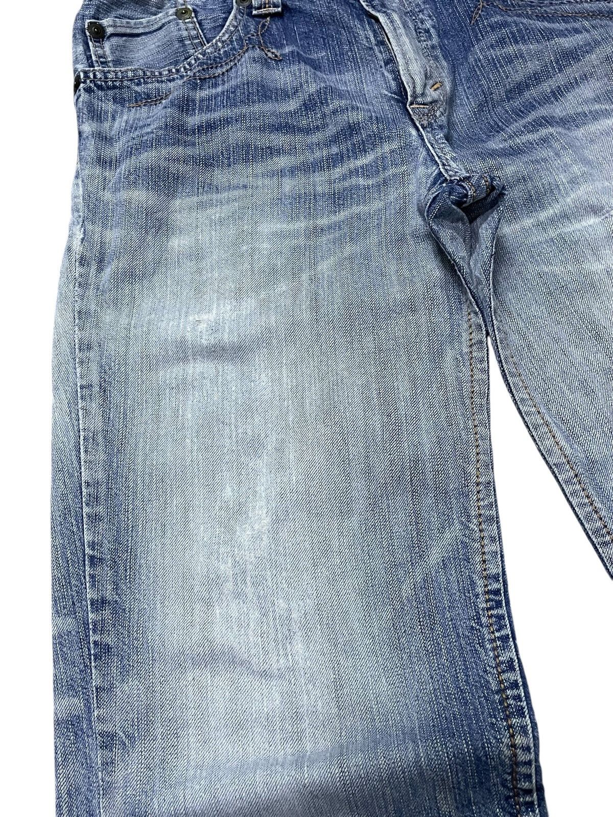 Edwin × If Six Was Nine × Japanese Brand Vintage Edwin XV Western Heavy Stitched Leather Trim Jeans Size US 32 / EU 48 - 8 Thumbnail