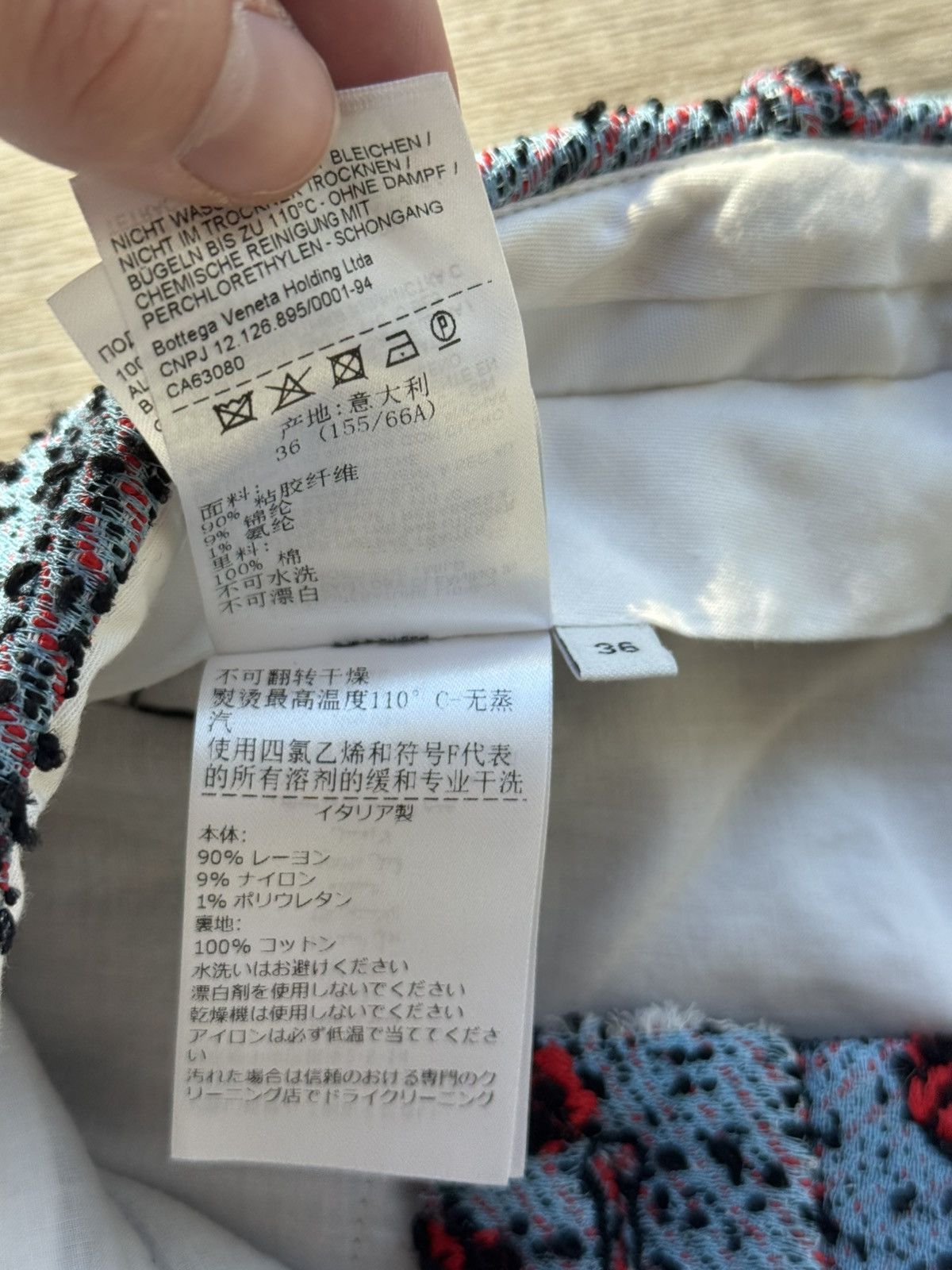 Bottega Veneta bottega veneta pants multi color unique Size US 36 / EU 52 - 6 Thumbnail