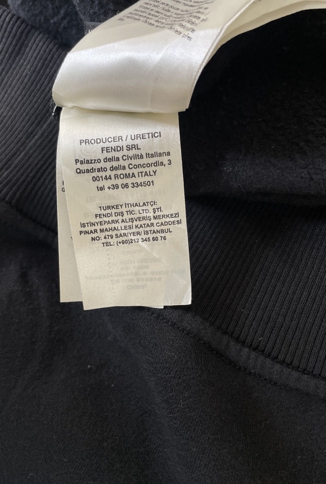 Fendi Very Rare Design Fendi Monster Eye Embroidered Sweatshirt Size US XL / EU 56 / 4 - 10 Thumbnail