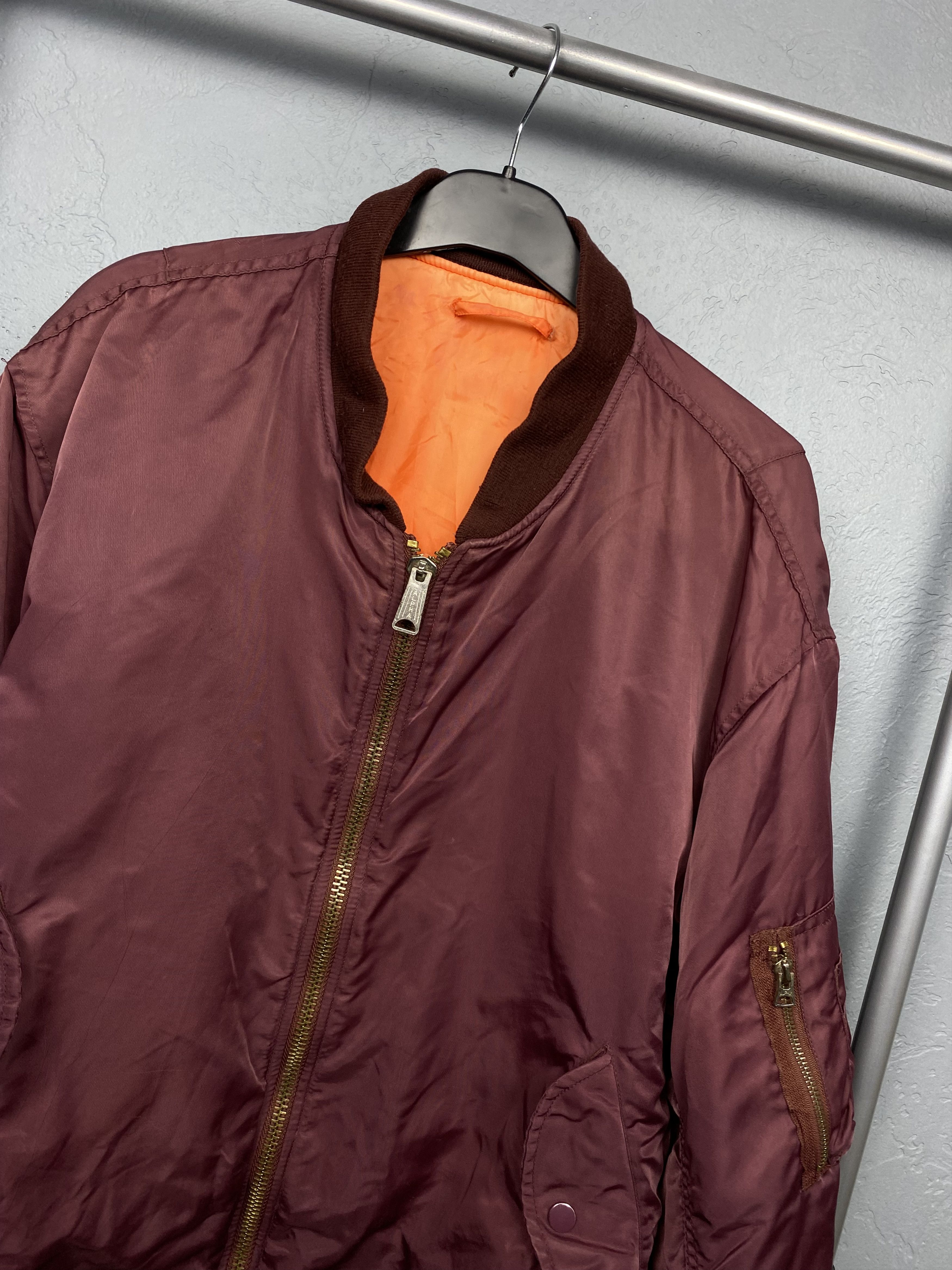 Alpha Industries Alpha Industries MA1 Flight Pilot Nylon Bomber Jacket Size US XL / EU 56 / 4 - 2 Thumbnail