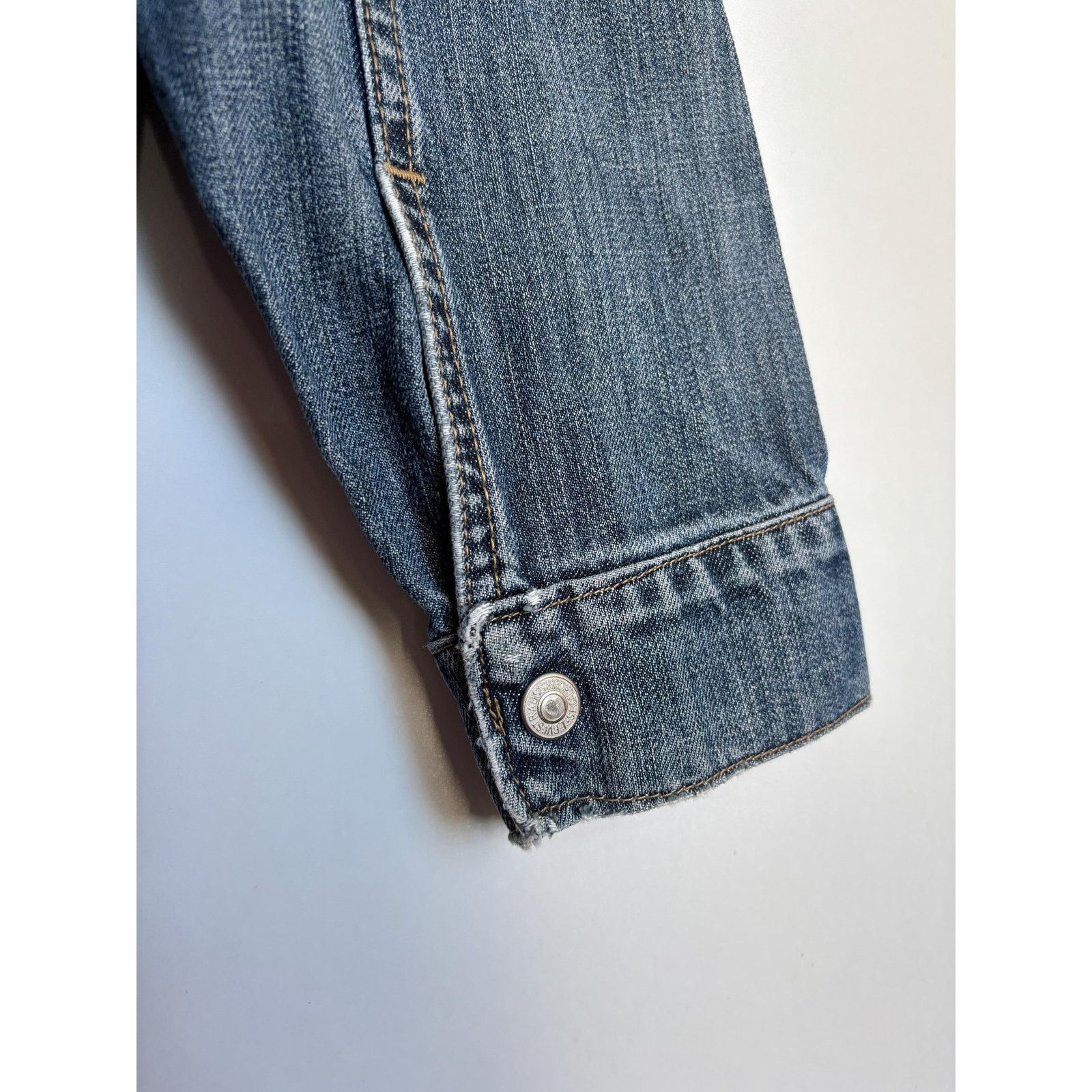 Japanese Brand × Levi's × Levi's Vintage Clothing Vintage Levi's Engineered Small Twisted Denim Jacket Y2K Size US S / EU 44-46 / 1 - 8 Thumbnail