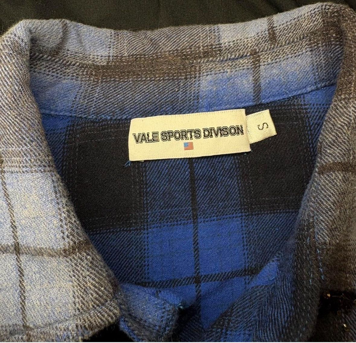 Vale Rare “The Blues” Vale Flannel Size US S / EU 44-46 / 1 - 5 Thumbnail