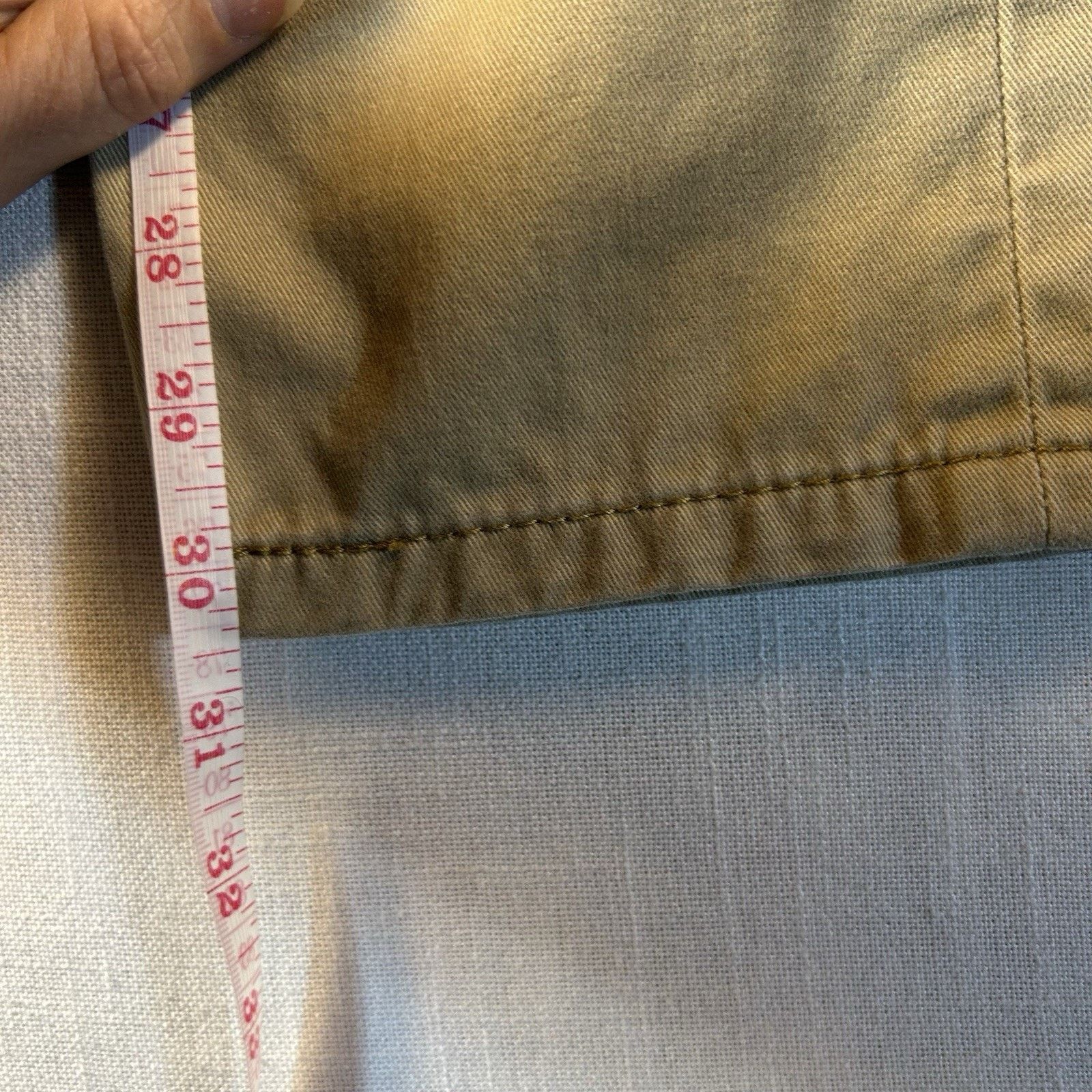 Levi's Levi's 508 Tapered Khaki 100% Cotton Pants Men's Size 29x32 Size US 29 - 5 Thumbnail