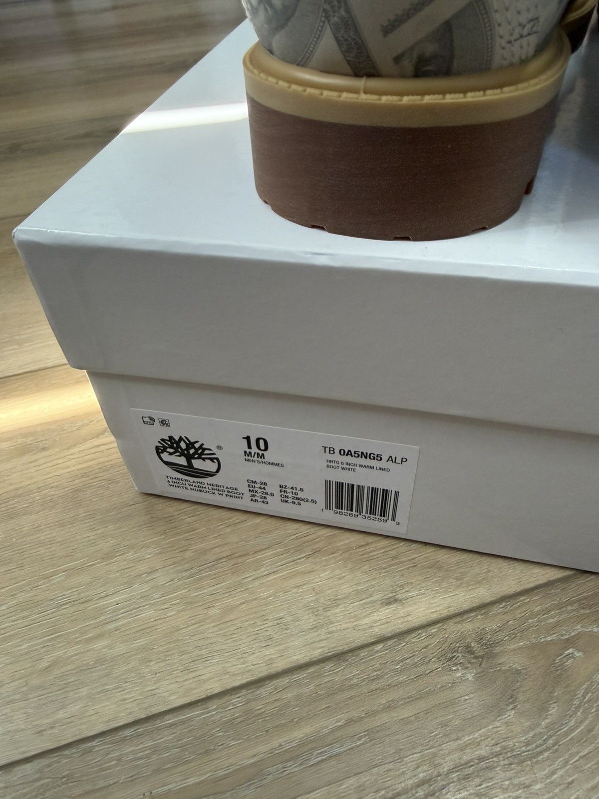 Supreme Supreme X maison margiela timbs MM6 $100 bills Size US 10 / EU 43 - 7 Thumbnail