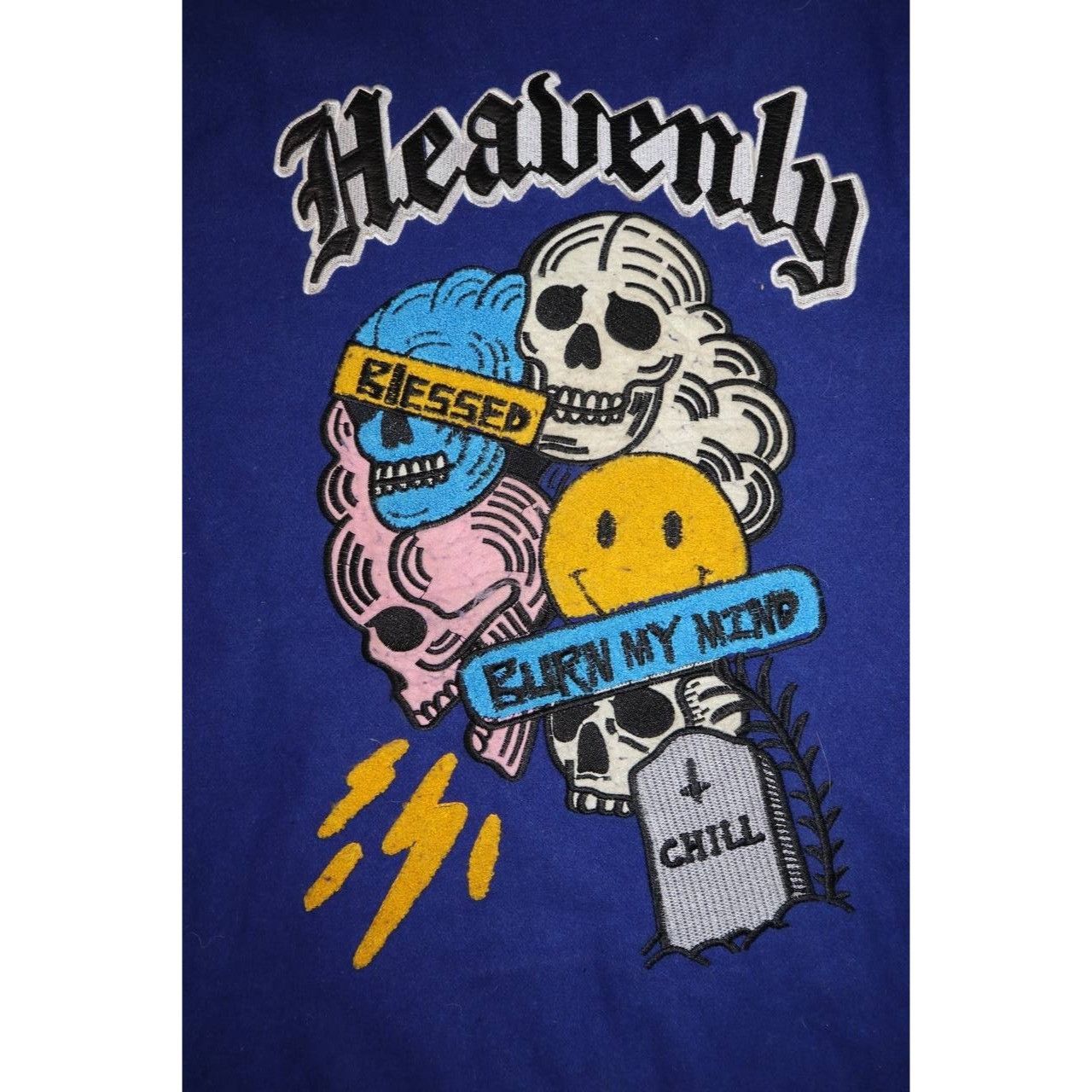 Other Rebel Minds Embroidered & Patch Blessed Burn my Mind Jacket Size US XL / EU 56 / 4 - 5 Thumbnail