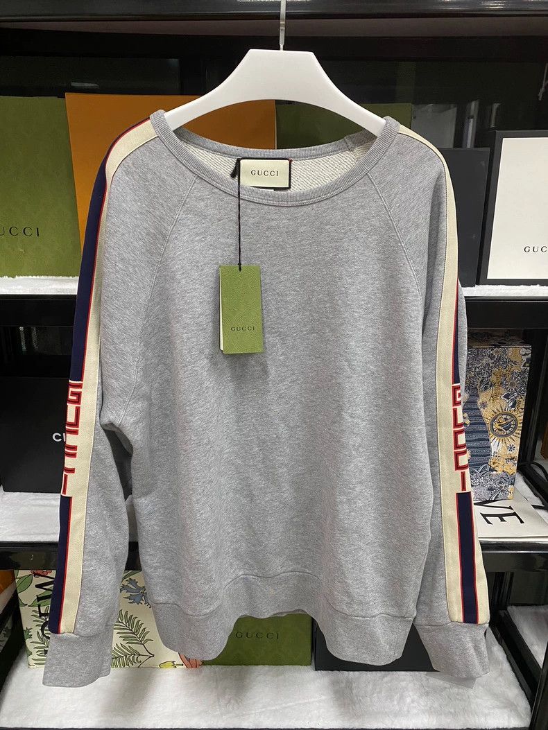 Gucci Gucci Side Logo Sweatshirt with Tags-dmc Size US M / EU 48-50 / 2 - 1 Thumbnail