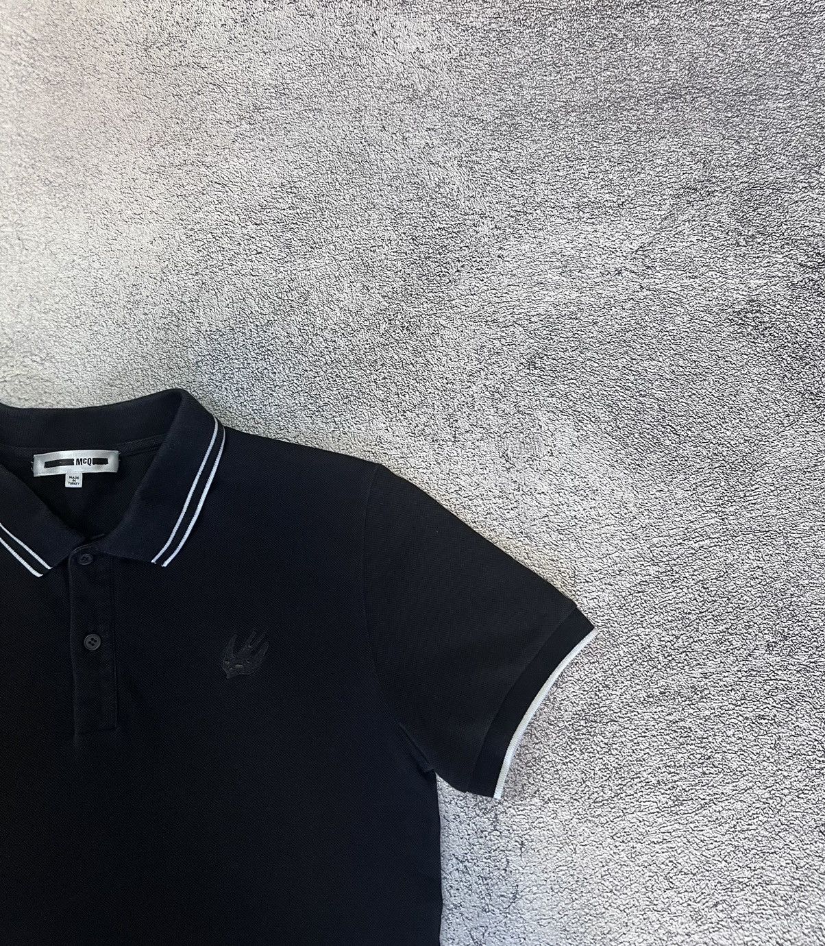 Alexander McQueen McQ Alexander McQueen Black Polo Shirt Men’s S Logo Cotton Size US S / EU 44-46 / 1 - 4 Thumbnail