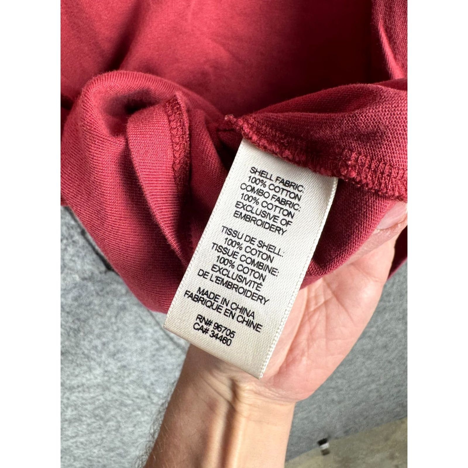 Rebecca Taylor Rebecca Taylor LA VIE Top Blouse Women's Medium Red Long Sleeve Lace Peasant Cotton Size M / US 6-8 / IT 42-44 - 7 Thumbnail