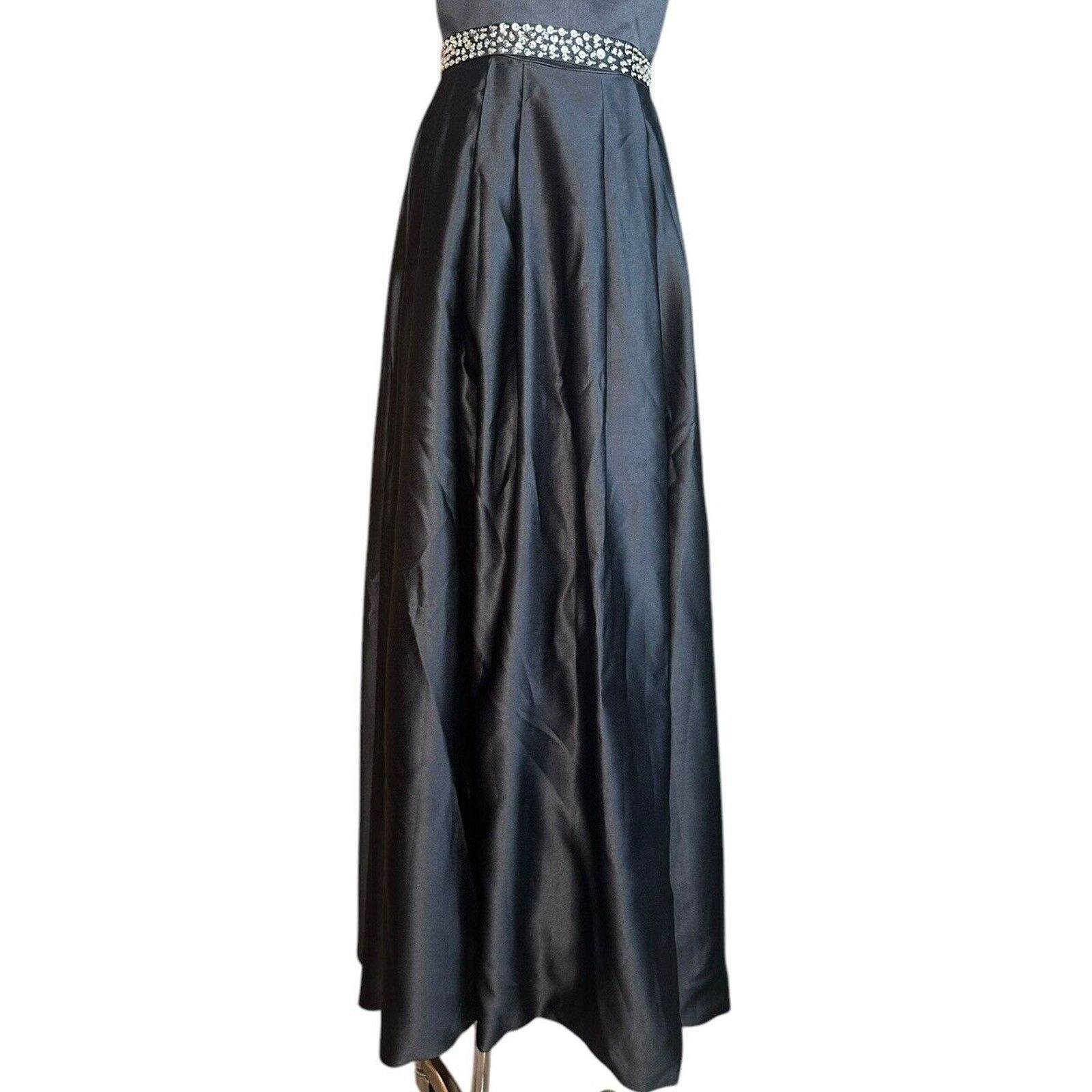 Other Long Black Off the Shoulder Formal Dress Pockets Sequins 4? Size S / US 4 / IT 40 - 4 Thumbnail