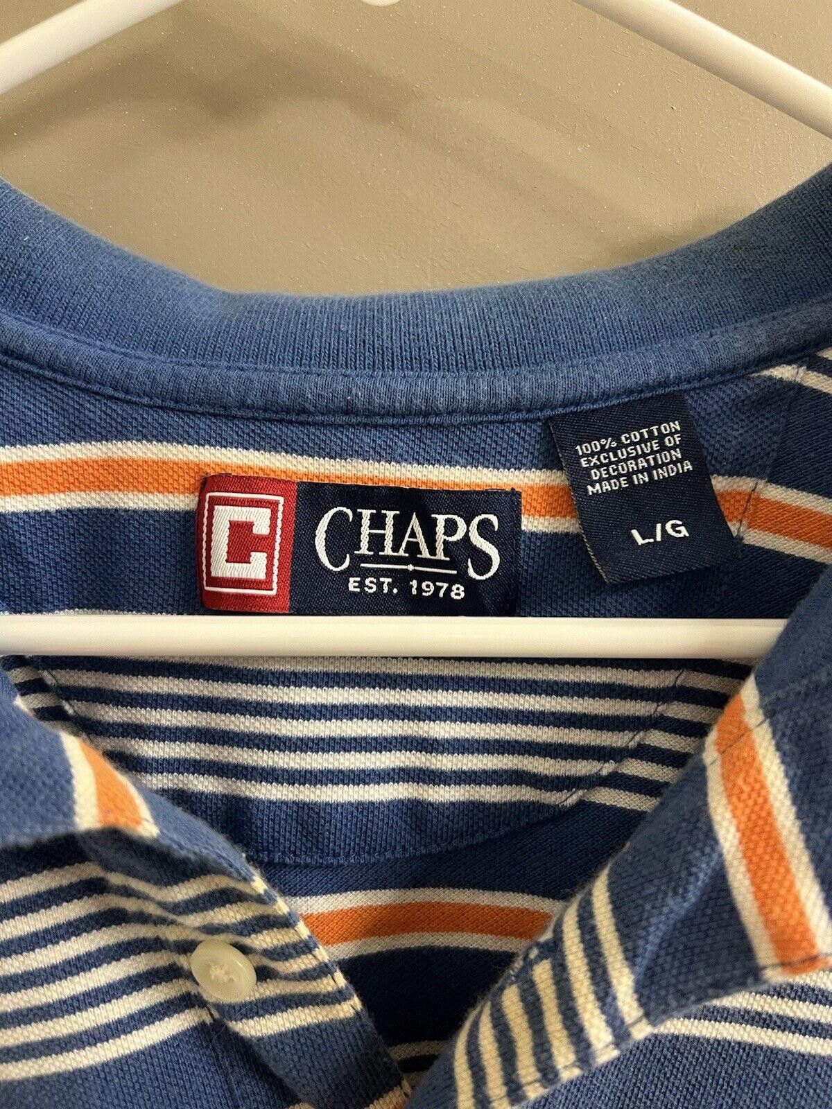 Champion Champs Men's Polo Shirt Orange And Blue Color Size Large Size US L / EU 52-54 / 3 - 2 Thumbnail