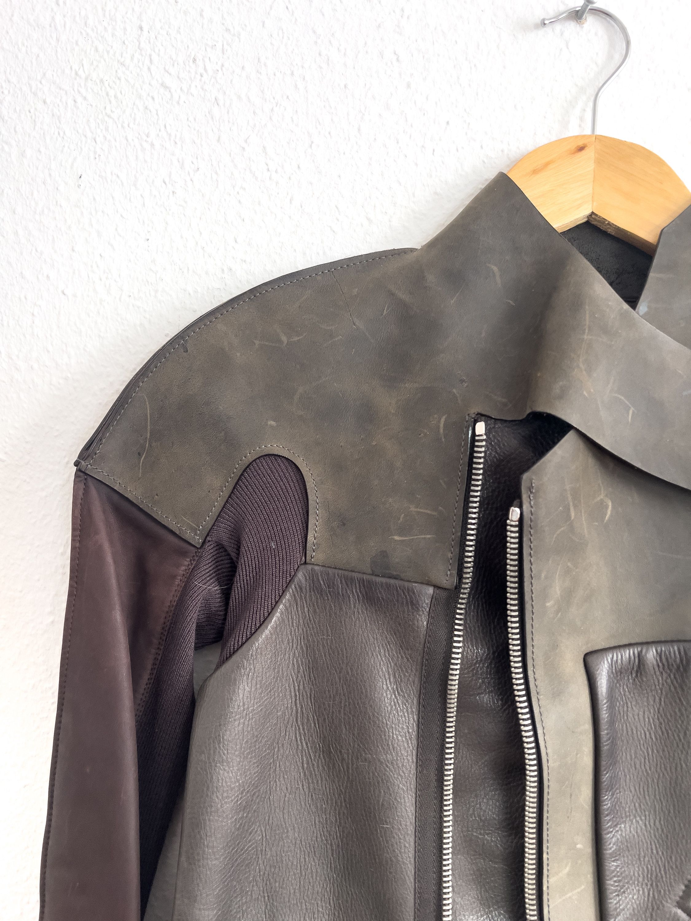 Rick Owens FW11 LIMO Leather Jacket Size XS / US 0-2 / IT 36-38 - 6 Thumbnail