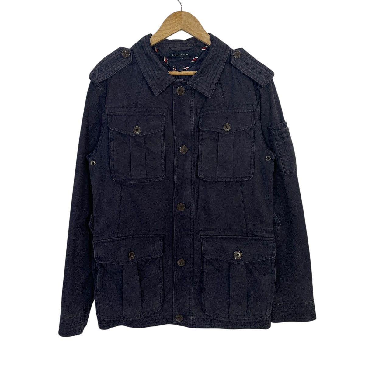 Tommy Hilfiger Vintage Tommy Hilfiger Tactical Jacket Size US M / EU 48-50 / 2 - 1 Thumbnail