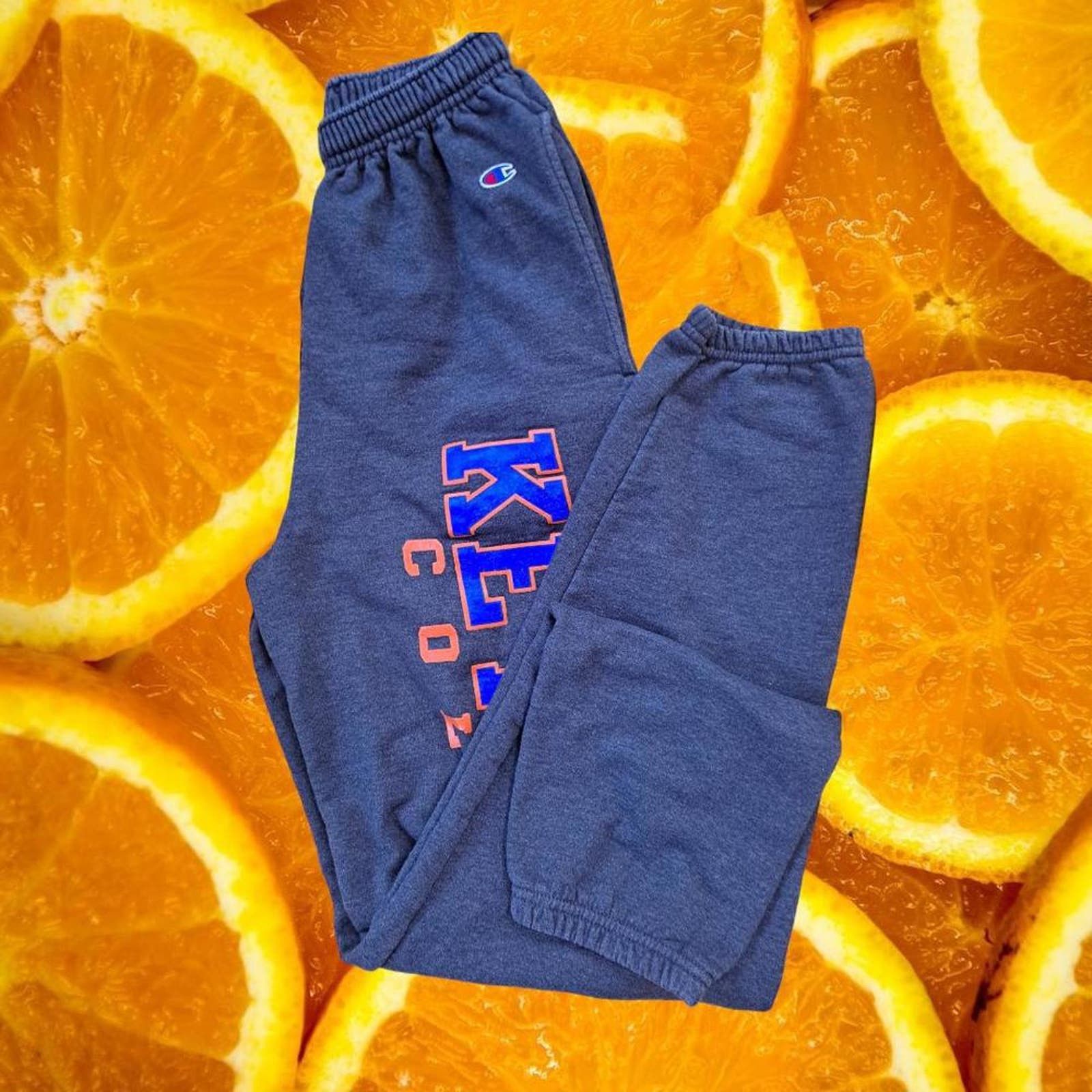 Champion Champion Keystone‎ College Gray Sweatpants SIze Small Size 22" - 5 Thumbnail