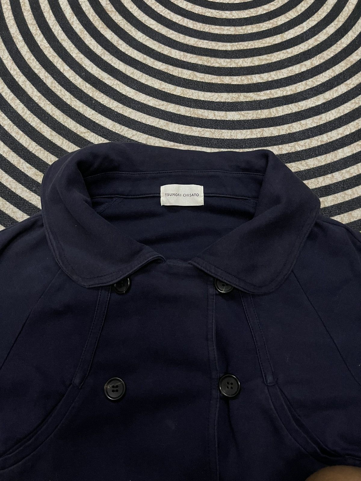 Tsumori Chisato VINTAGE ISSEY MIYAKE TSUMORI CHISATO PEACOAT COTTON JACKET Size S / US 4 / IT 40 - 7 Thumbnail
