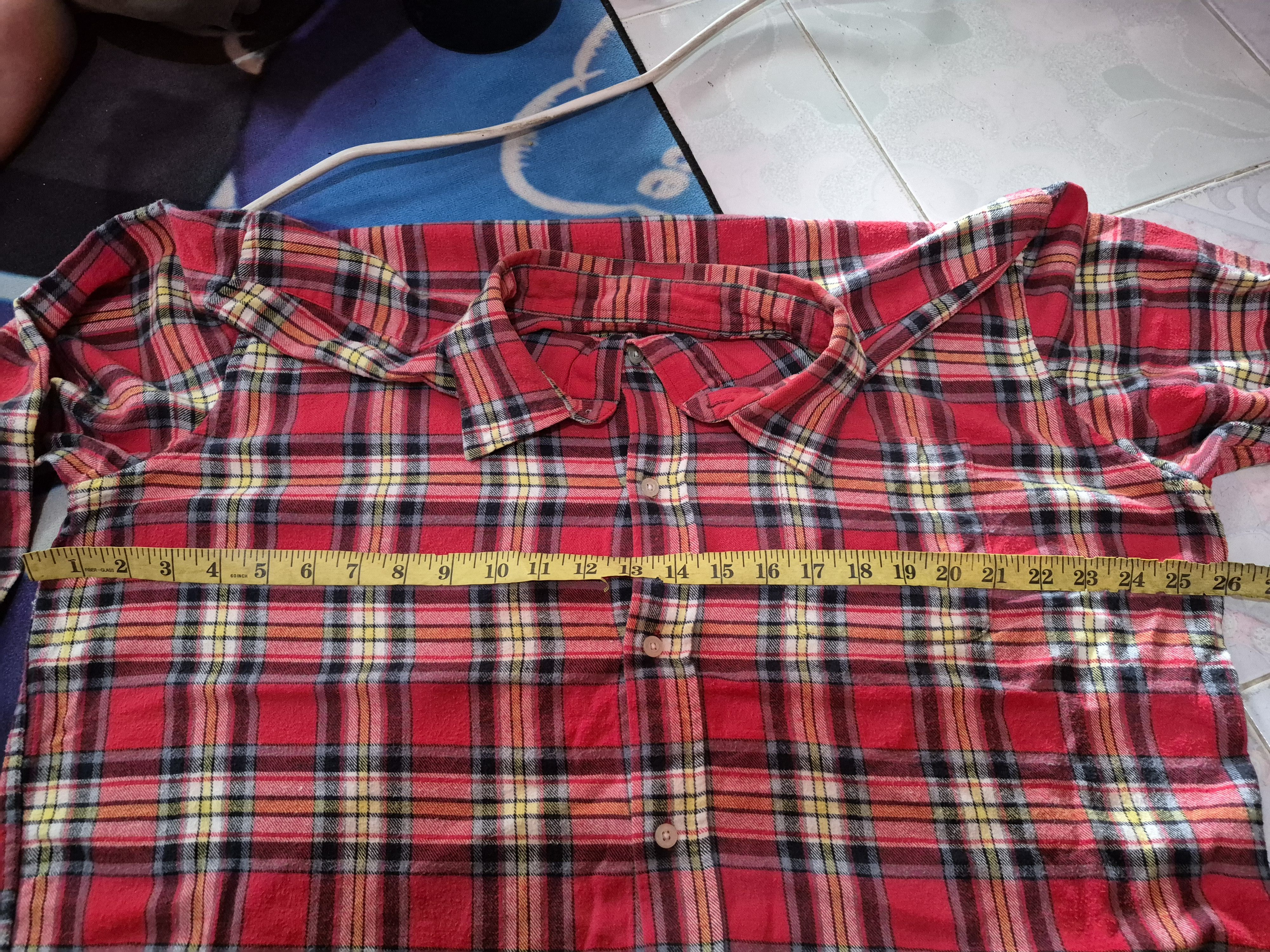 Converse 🔥 Converse Checkered Tartan Flannel Button Up Shirt Size US XXL / EU 58 / 5 - 10 Thumbnail