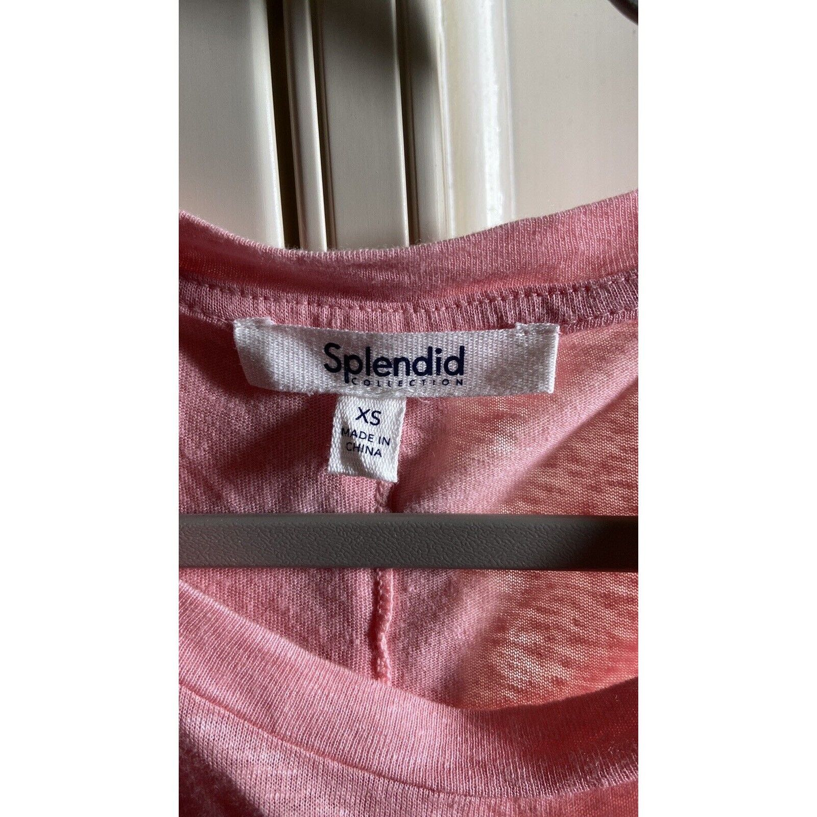 Splendid Splendid XS Pink White Ombre Tie Dye Tank Top Blouse Size XS / US 0-2 / IT 36-38 - 4 Thumbnail