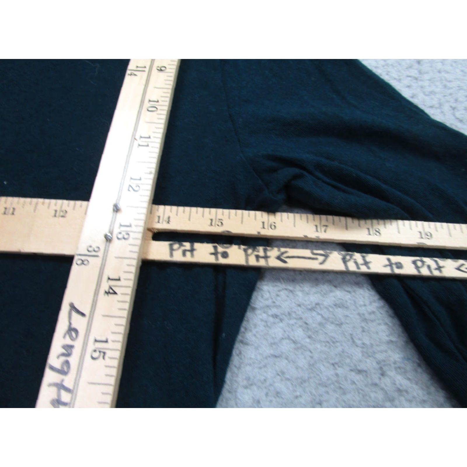 Club Monaco Club Monaco Sweater Womens Large Green Wool Blend Turtleneck Knit Layering Top Size L / US 10 / IT 46 - 7 Thumbnail