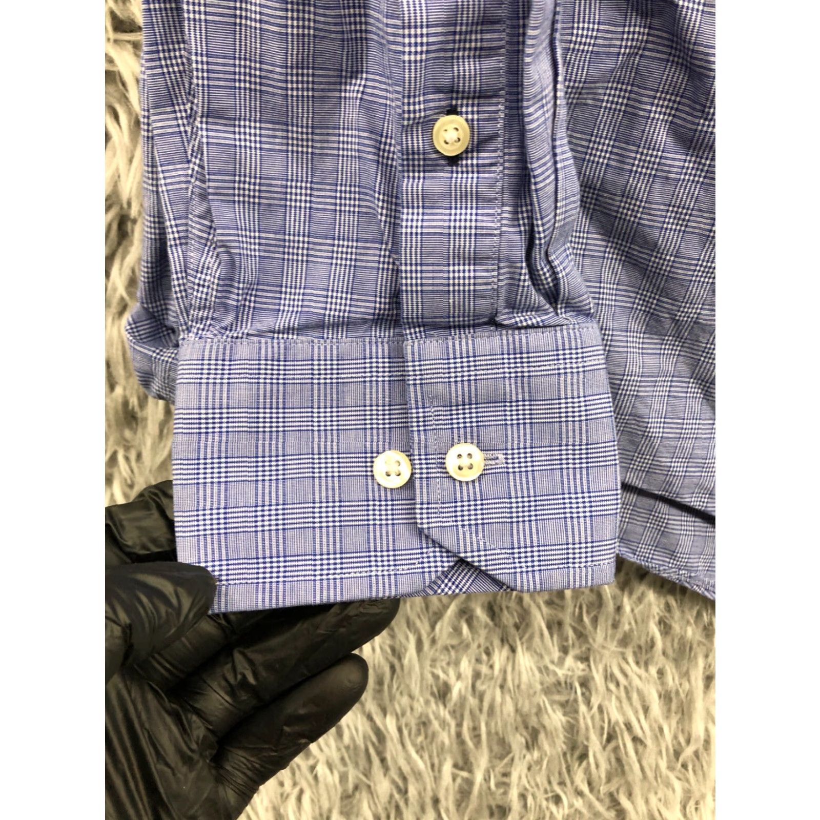 Tommy Hilfiger Tommy Hilfiger Slim Fit Shirt L Blue Mens Long Sleeve Button-Down Collar Size US L / EU 52-54 / 3 - 2 Thumbnail