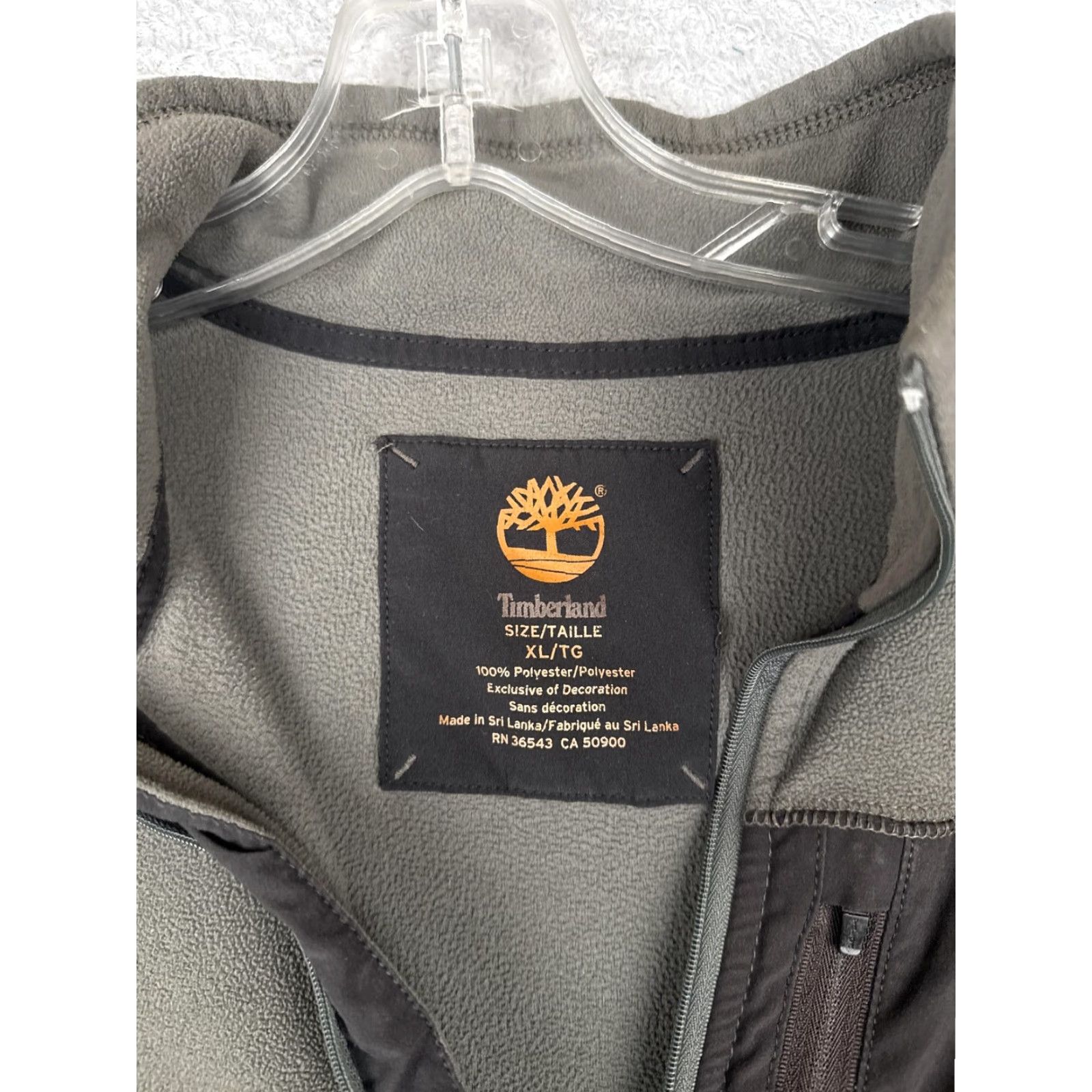 Timberland Timberland Sweater Mens XL Green 1/4 Zip Fleece Pullover Outdoor Knit Pocket Logo Long Sleeve Mock Neck Casual Winter Fall Spring Mens Size US XL / EU 56 / 4 - 7 Thumbnail