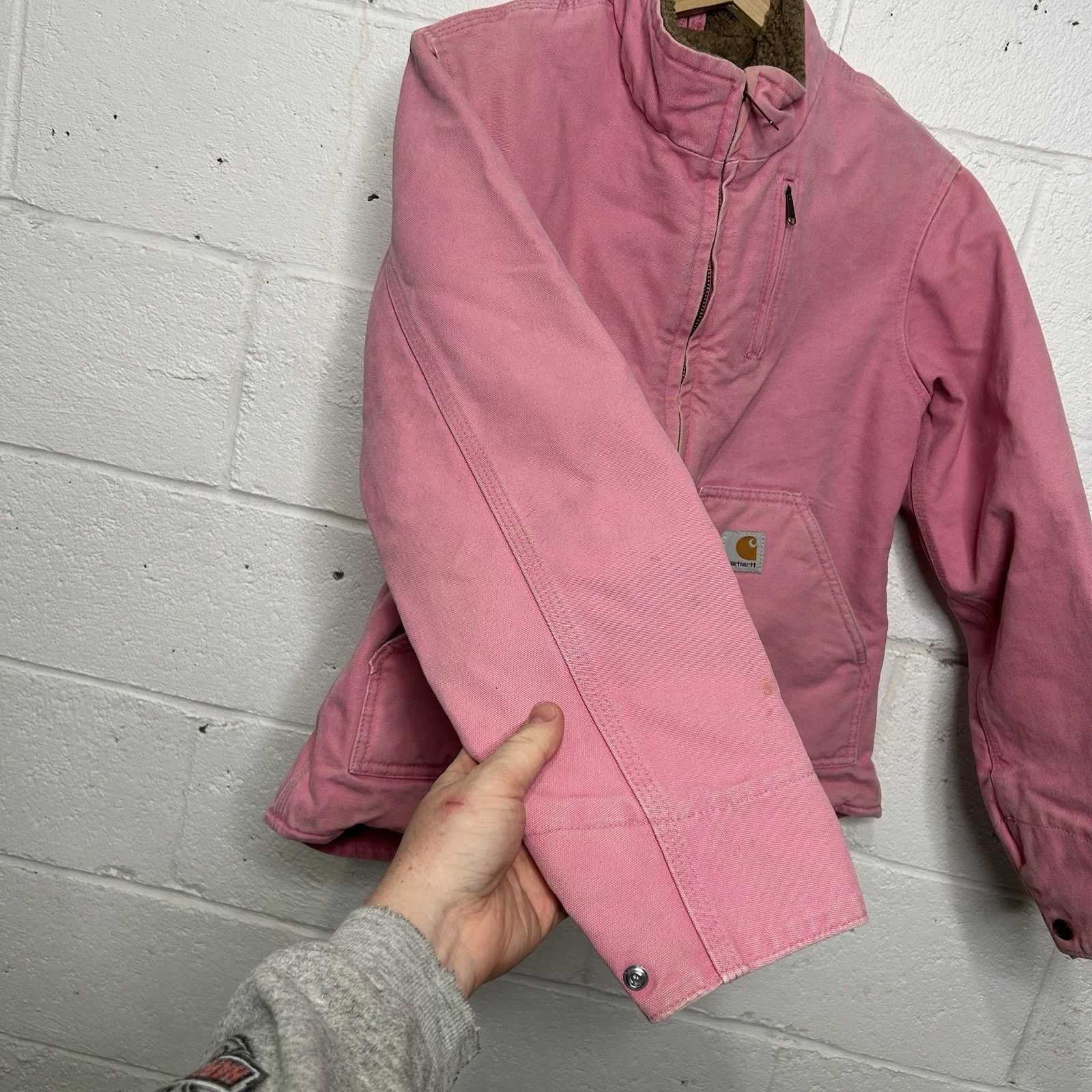 Carhartt Vintage Carhartt Sherpa-Lined Canyon Jacket “Pink Rose” Size S / US 4 / IT 40 - 6 Thumbnail