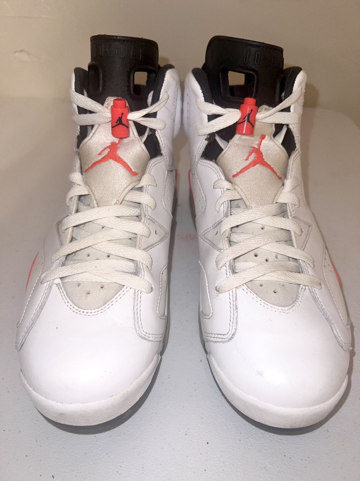 Jordan Brand Air Jordan 6 Retro White Infrared Size US 10 / EU 43 - 6 Thumbnail