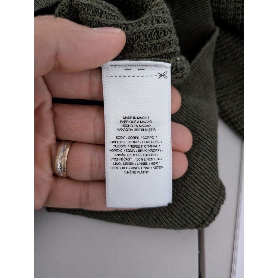 Polo Ralph Lauren o1rshd1 CC20 Cotton Cashmere Sweater in Green Size US M / EU 48-50 / 2 - 14 Thumbnail