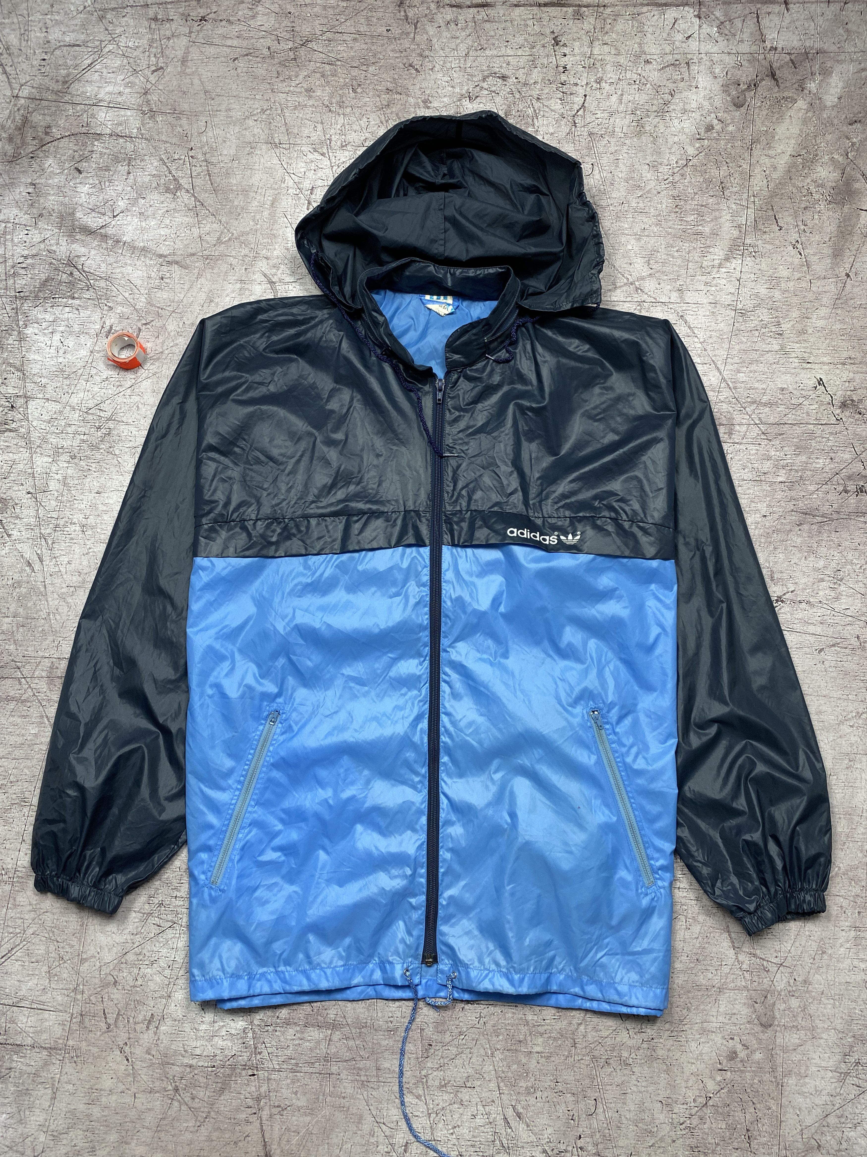 Adidas Adidas 90s Vintage Mens Nylon Jacket Size US L / EU 52-54 / 3 - 1 Thumbnail