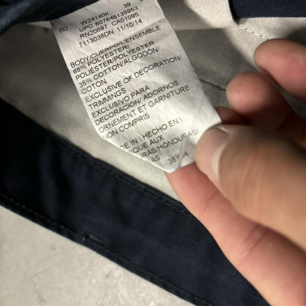 Dickies × Vintage Crazy Vintage Y2K/2000s Baggy Navy Blue Dickies Skater Workwear Cargo Pants! Size US 36 / EU 52 - 8 Thumbnail