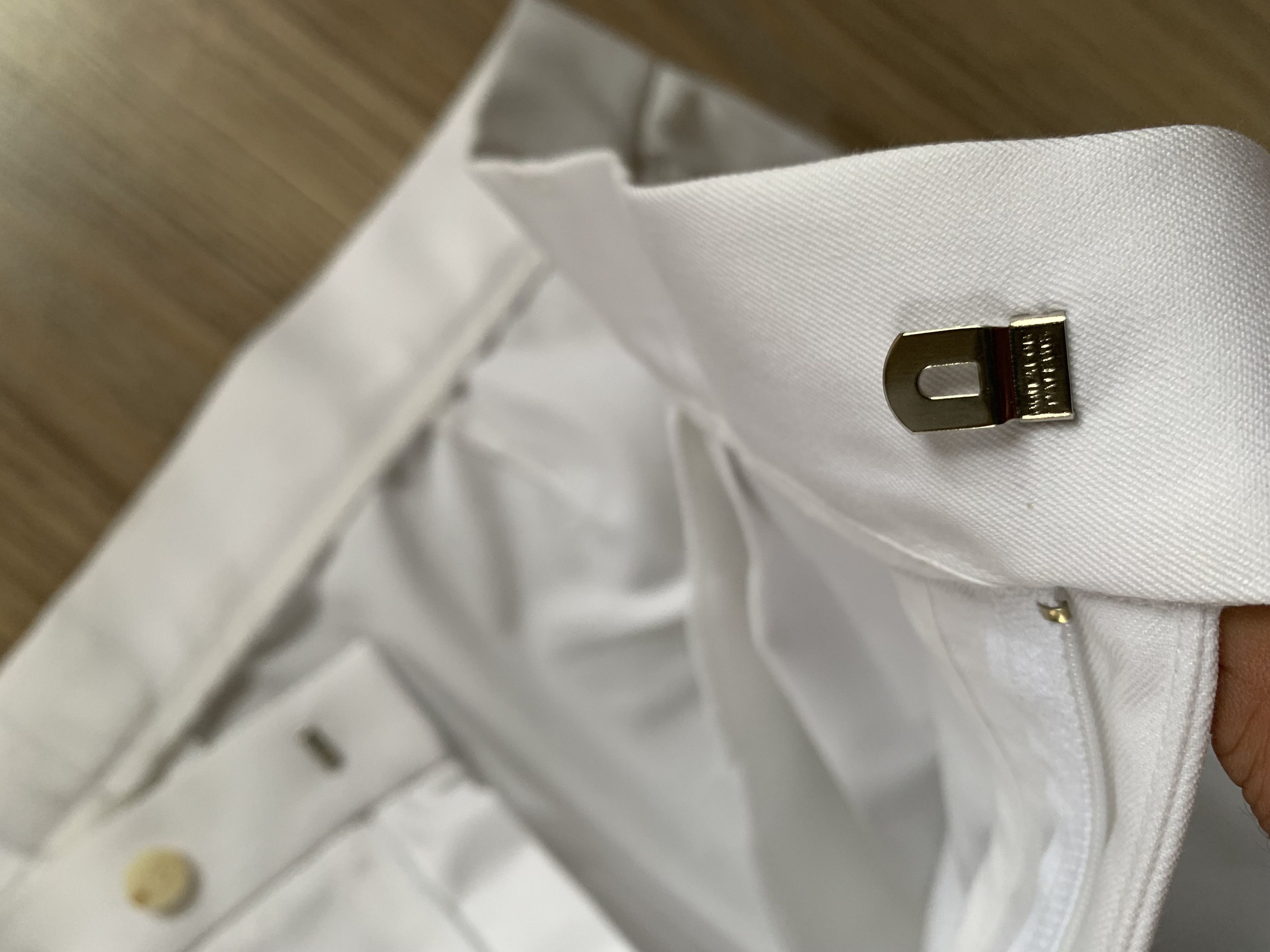 Lacoste × Vintage Rare Vintage New Lacoste White Cotton Pants Trousers Size US 36 / EU 52 - 10 Thumbnail