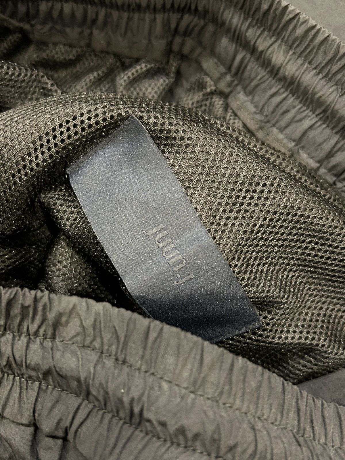 Juun.J Juun.J Nylon Zip Sweatpants - Black Size US 30 / EU 46 - 3 Thumbnail