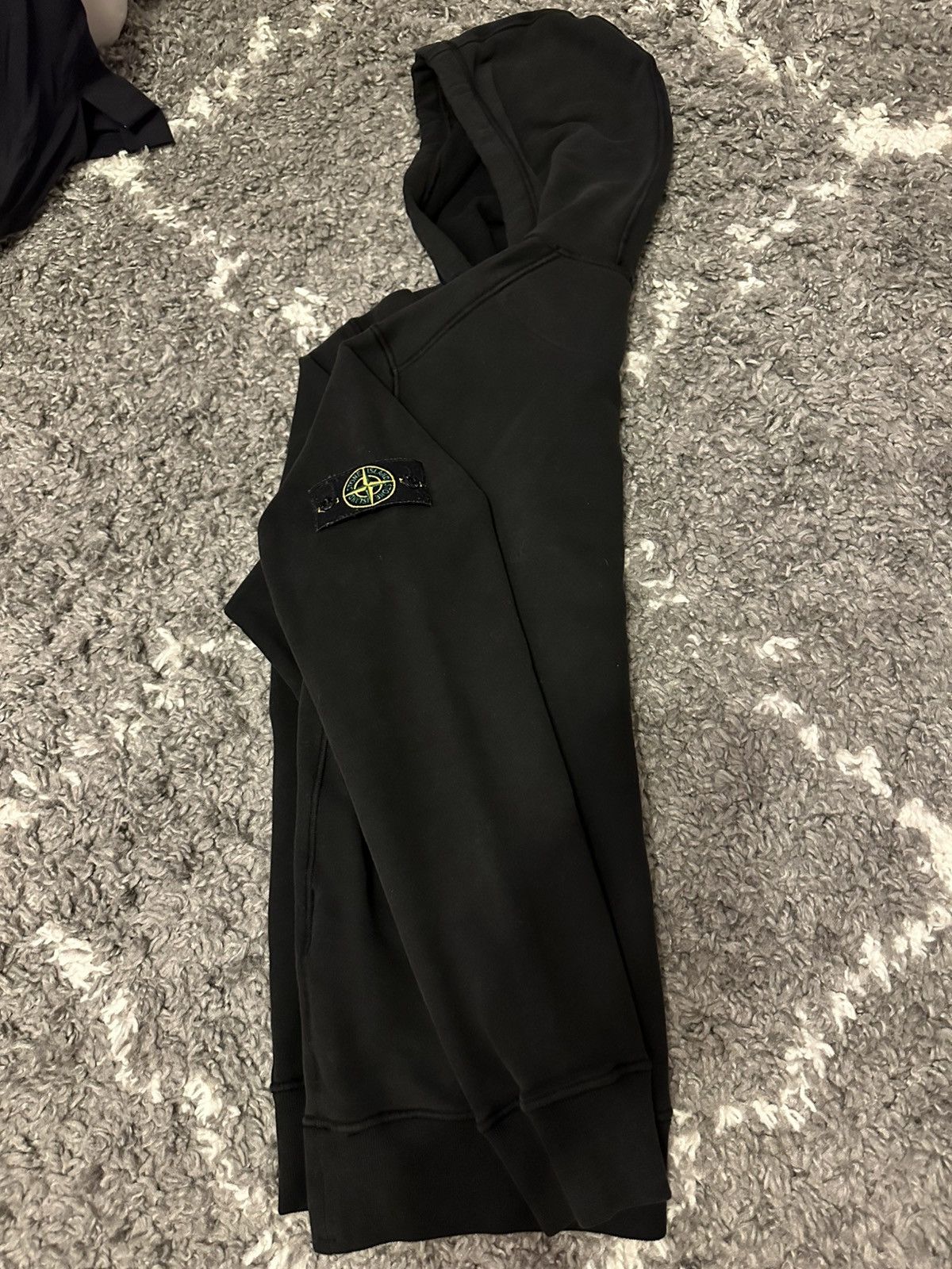 Stone Island Stone Island Hoodie Black - SIZE LARGE Size US L / EU 52-54 / 3 - 2 Thumbnail