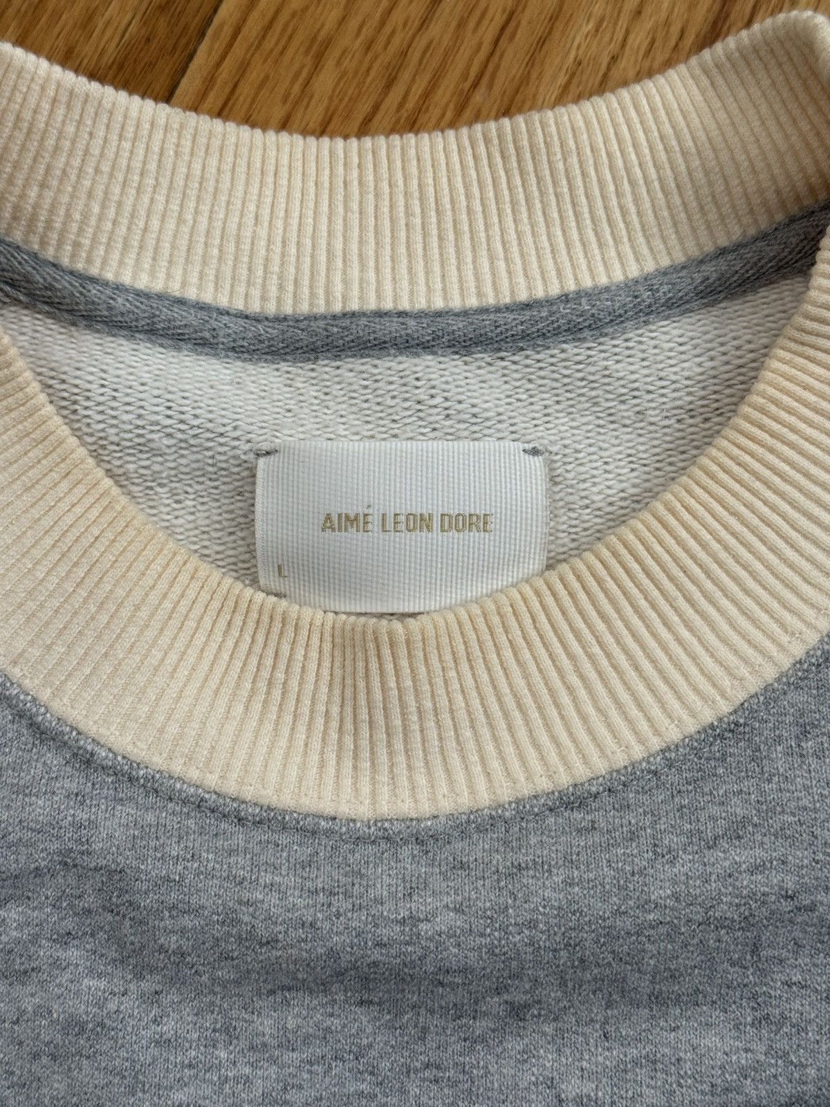 Aime Leon Dore Aime Leon Dore Logo Crewneck Size US L / EU 52-54 / 3 - 3 Thumbnail