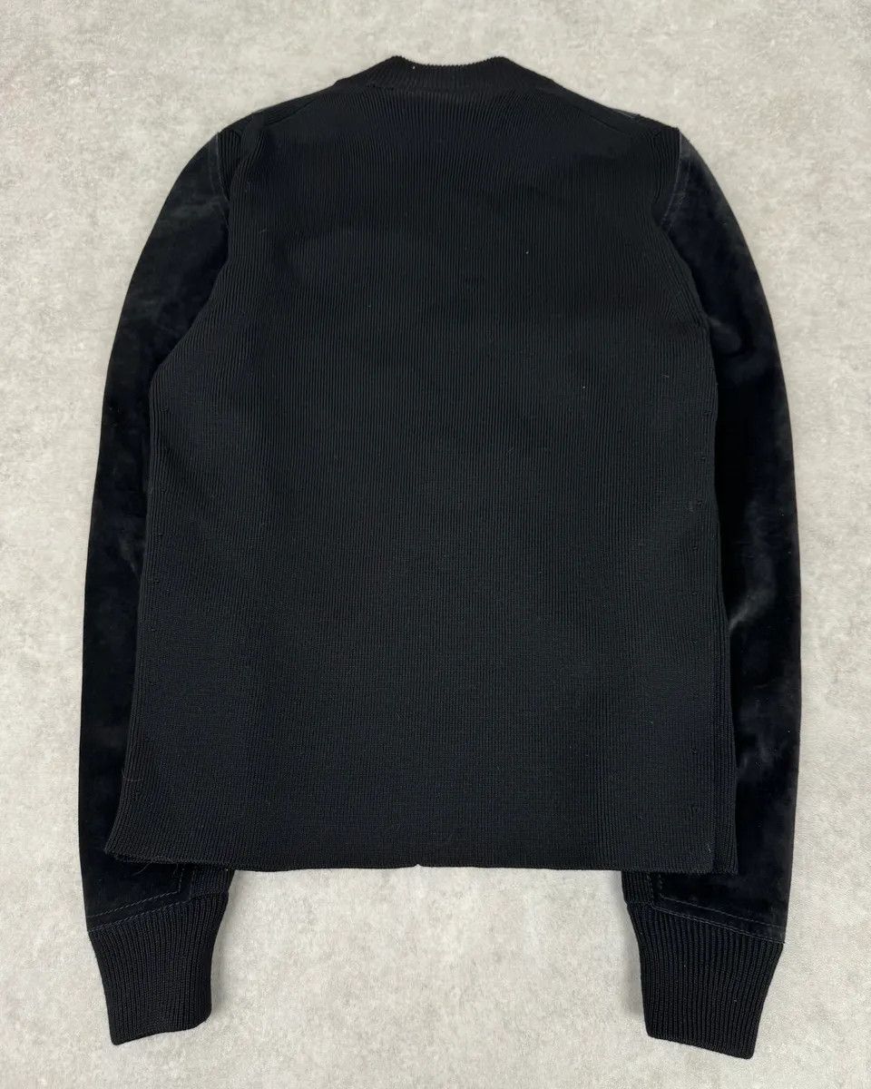 Gucci AW2003 Gucci Wool & Suede Hybrid Black Leather Jacket by Tom Ford Size US M / EU 48-50 / 2 - 8 Thumbnail