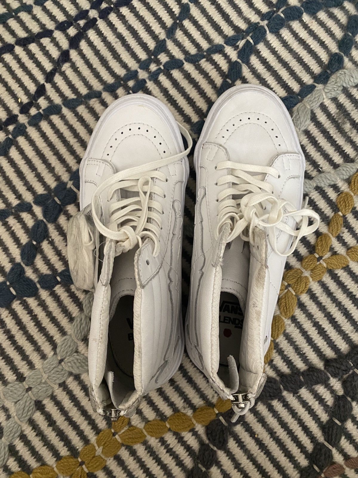Vans Blends x Vans sk8-hi zip lx bones Size US 7.5 / IT 37.5 - 5 Thumbnail