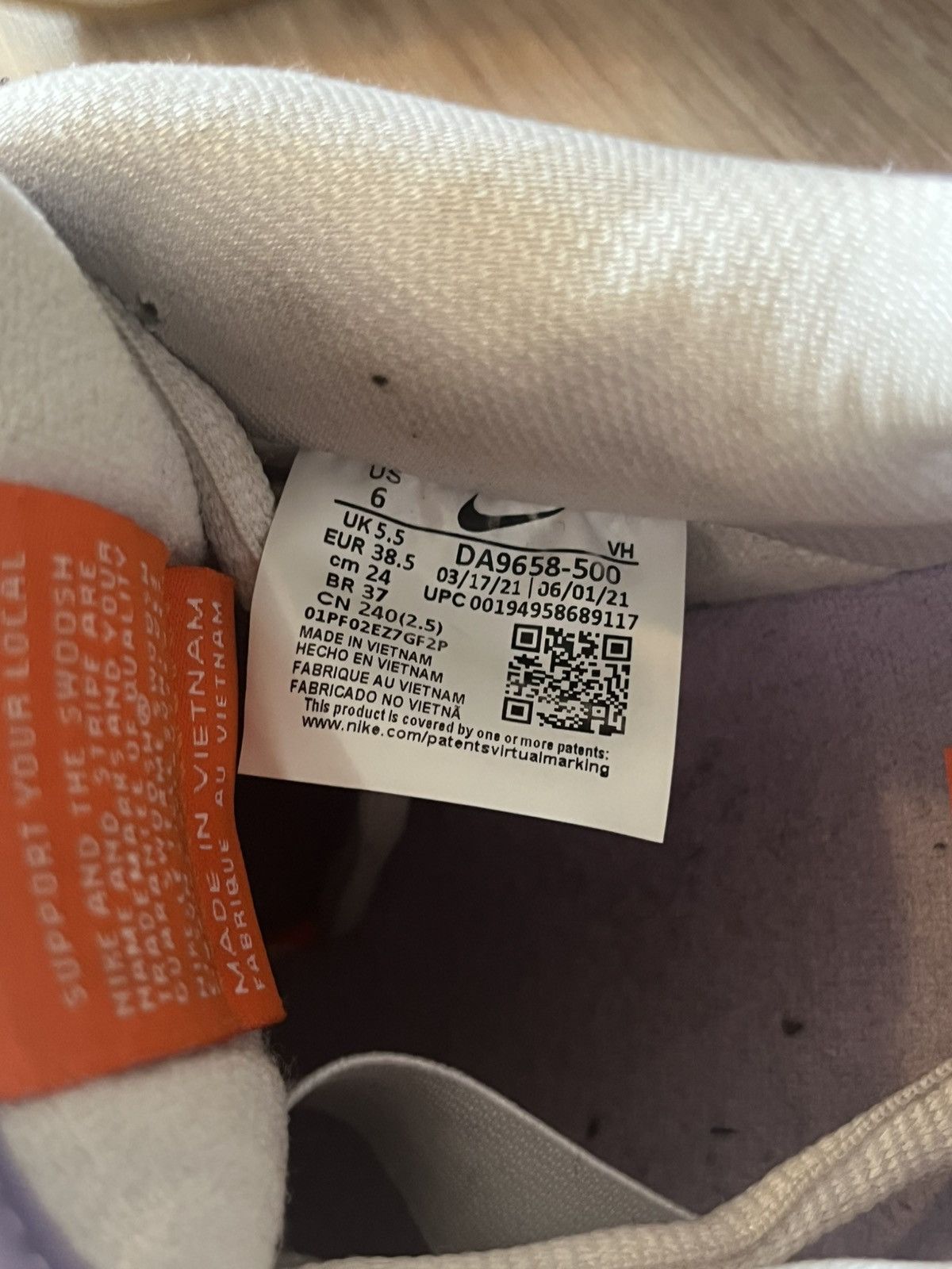 Nike Nike SB Dunk low Unbleached pack lilac Size US 6 / IT 36 - 10 Thumbnail