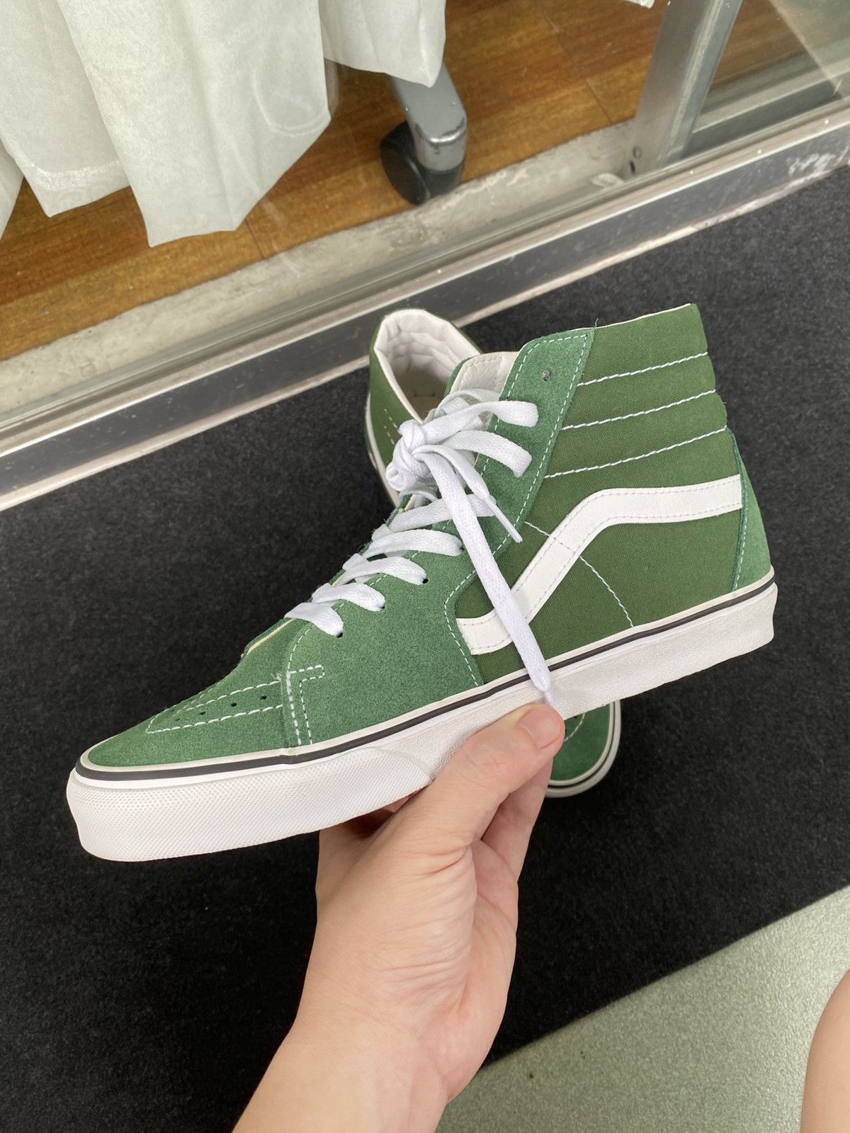 Vans Vans Sk8-Hi Greener Pastures Sneakers High-Top Shoes 2023 Size US 10 / EU 43 - 1 Thumbnail