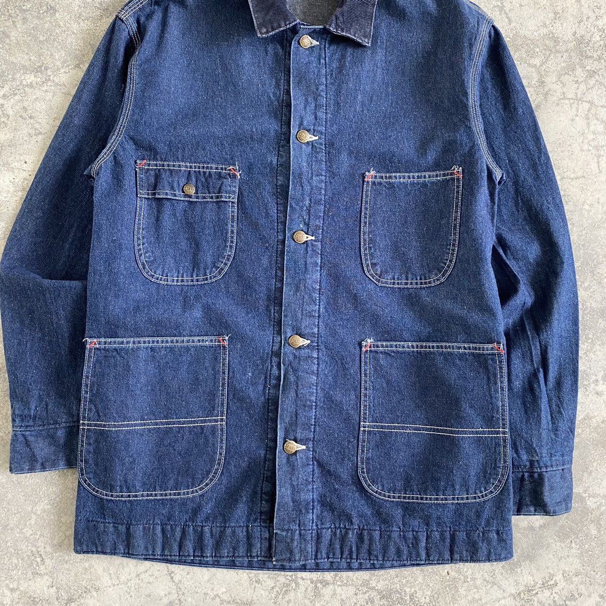 Vintage Vintage Sears Roebuck Barn Chore Work Denim Jacket Size US M / EU 48-50 / 2 - 4 Thumbnail