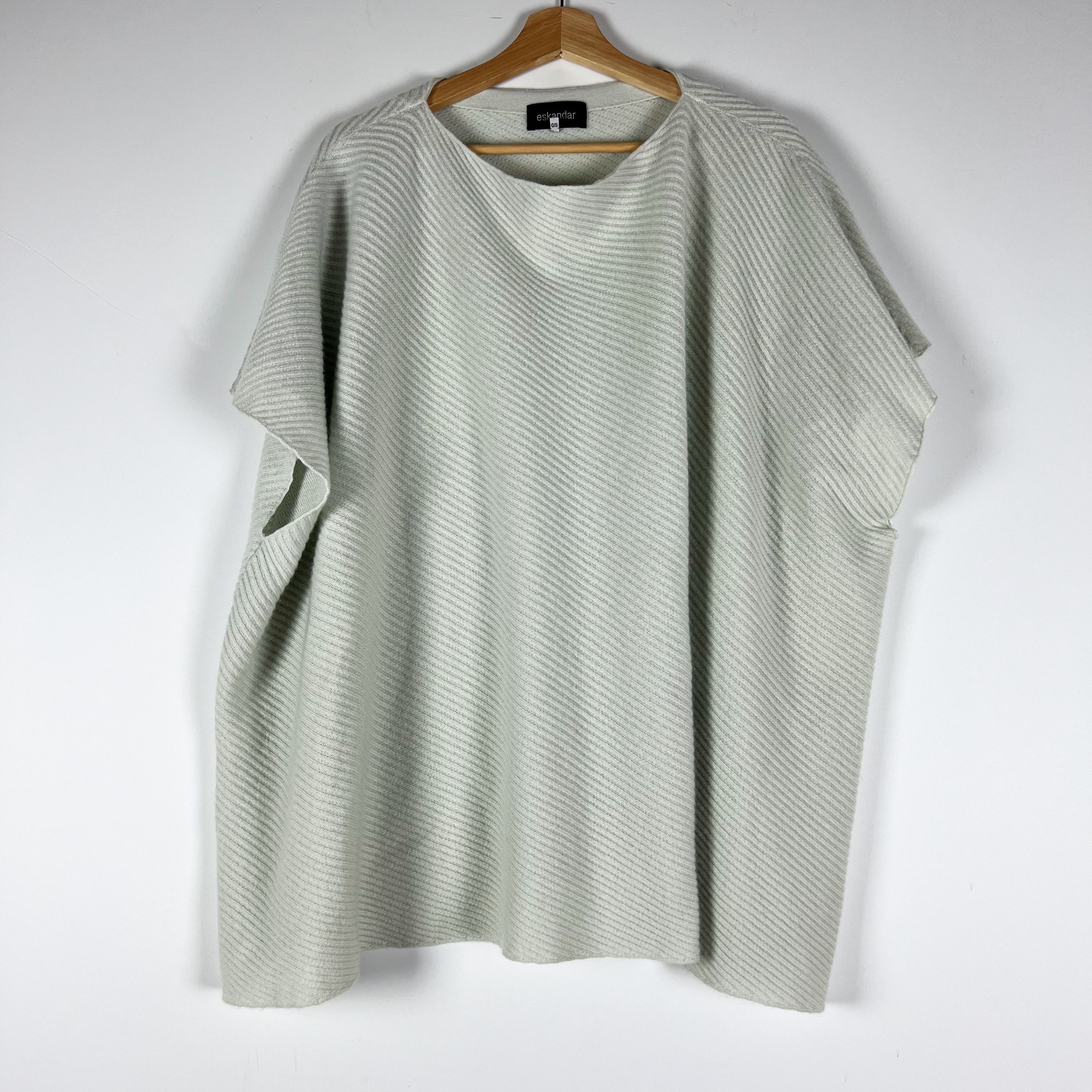 eskandar Eskandar 100% Cashmere Ribbed Knit Boat Size ONE SIZE - 1 Thumbnail