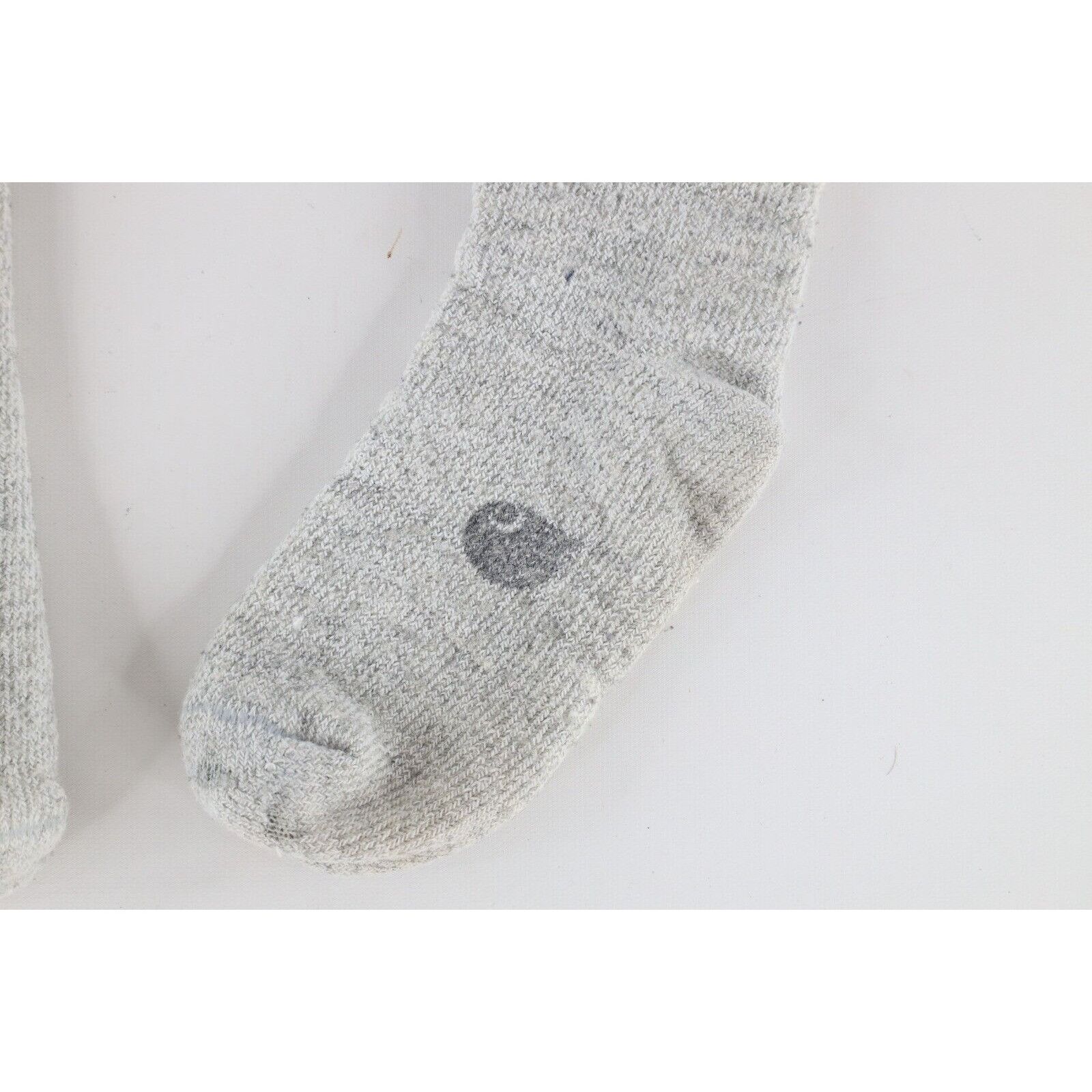 Vintage Vintage 90s Carhartt Distressed Thick Wool Blend Socks Size ONE SIZE - 2 Thumbnail