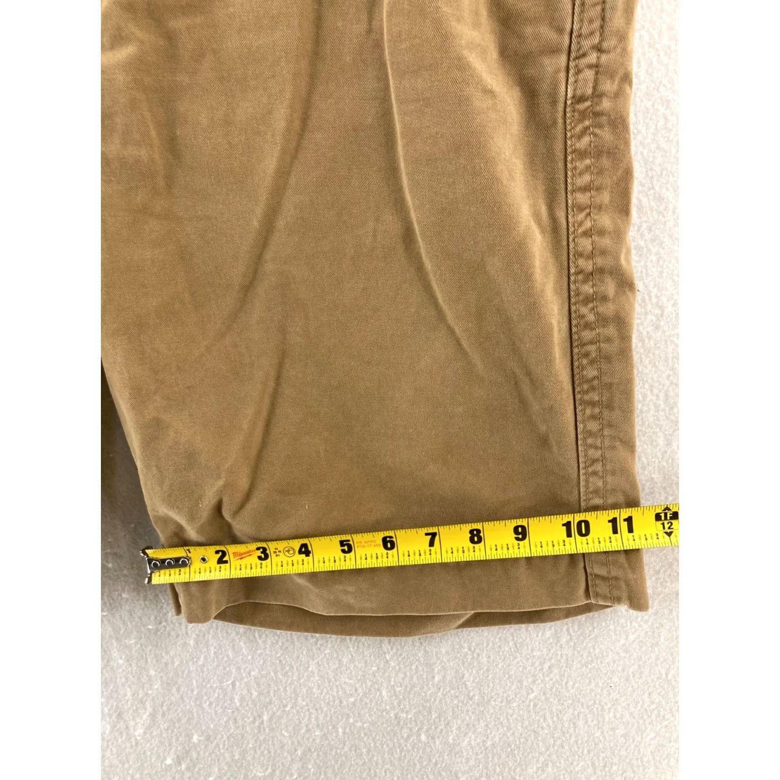 American Eagle Outfitters American Eagle Outfitters Shorts Mens 32 Beige Canvas Chino Basic Pocket Logo Modern Preppy 90s Mens Size US 32 / EU 48 - 5 Thumbnail