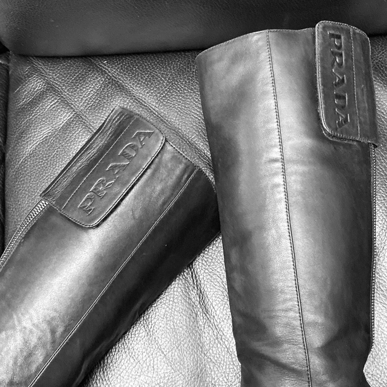 Archive Prada boxer boots
