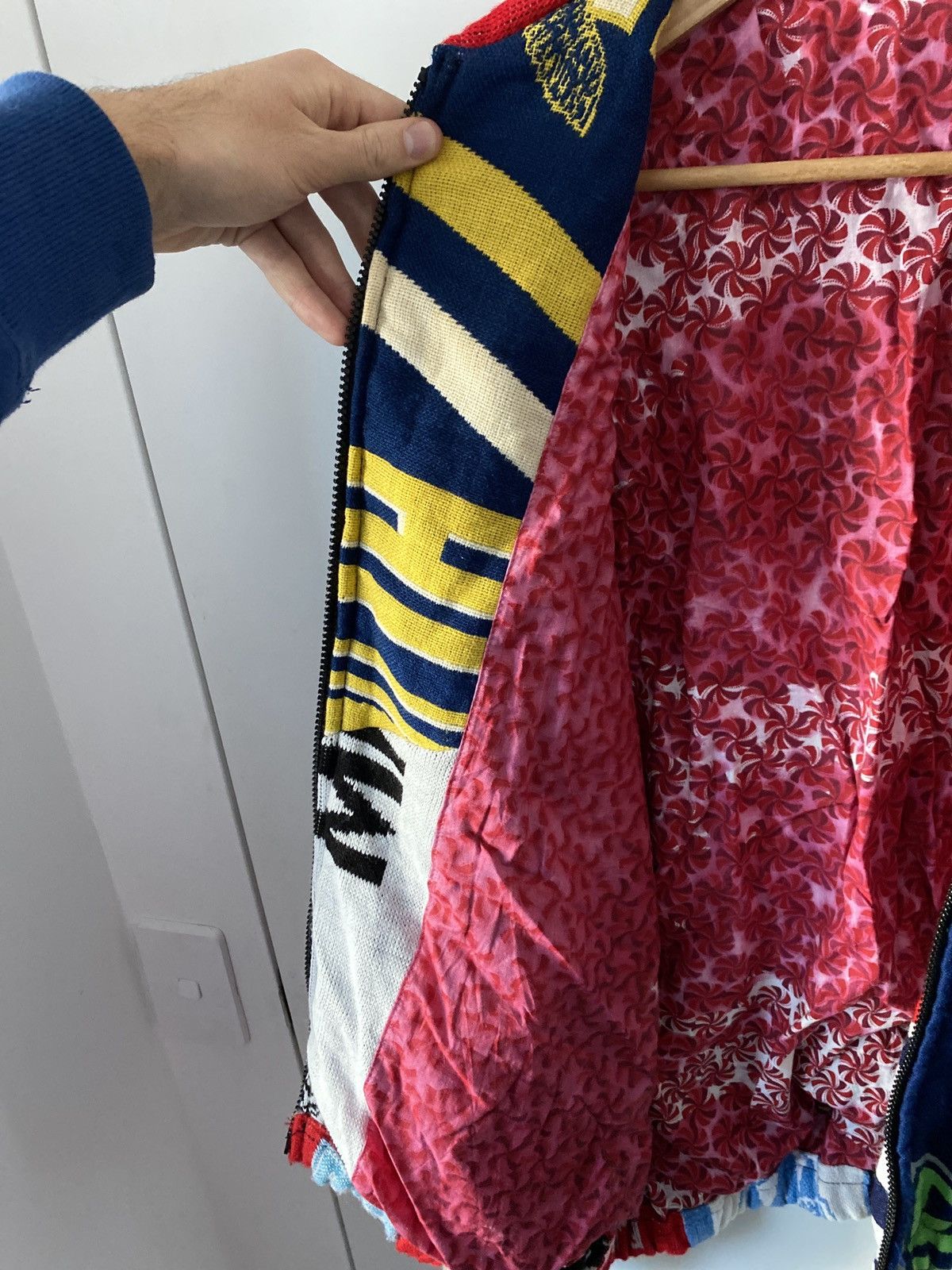 Vintage Custom Football Scarf jacket Size US M / EU 48-50 / 2 - 3 Thumbnail