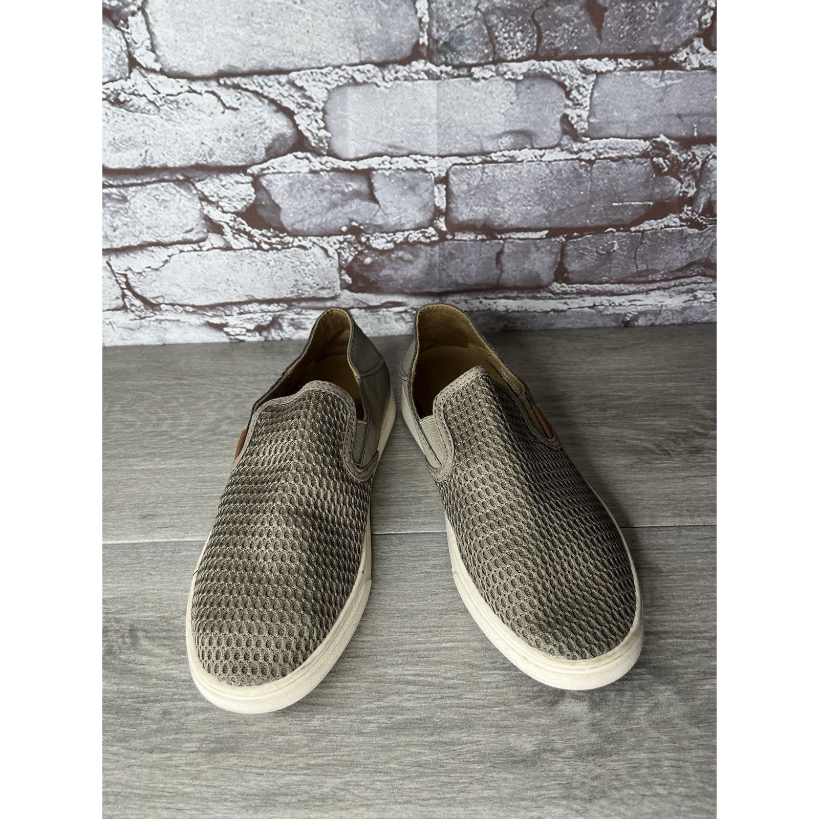 Olukai OluKai Pehuea Slip On Loafers Clay Brown Mesh Beach Shoes Wo Size US 6 / IT 36 - 13 Thumbnail