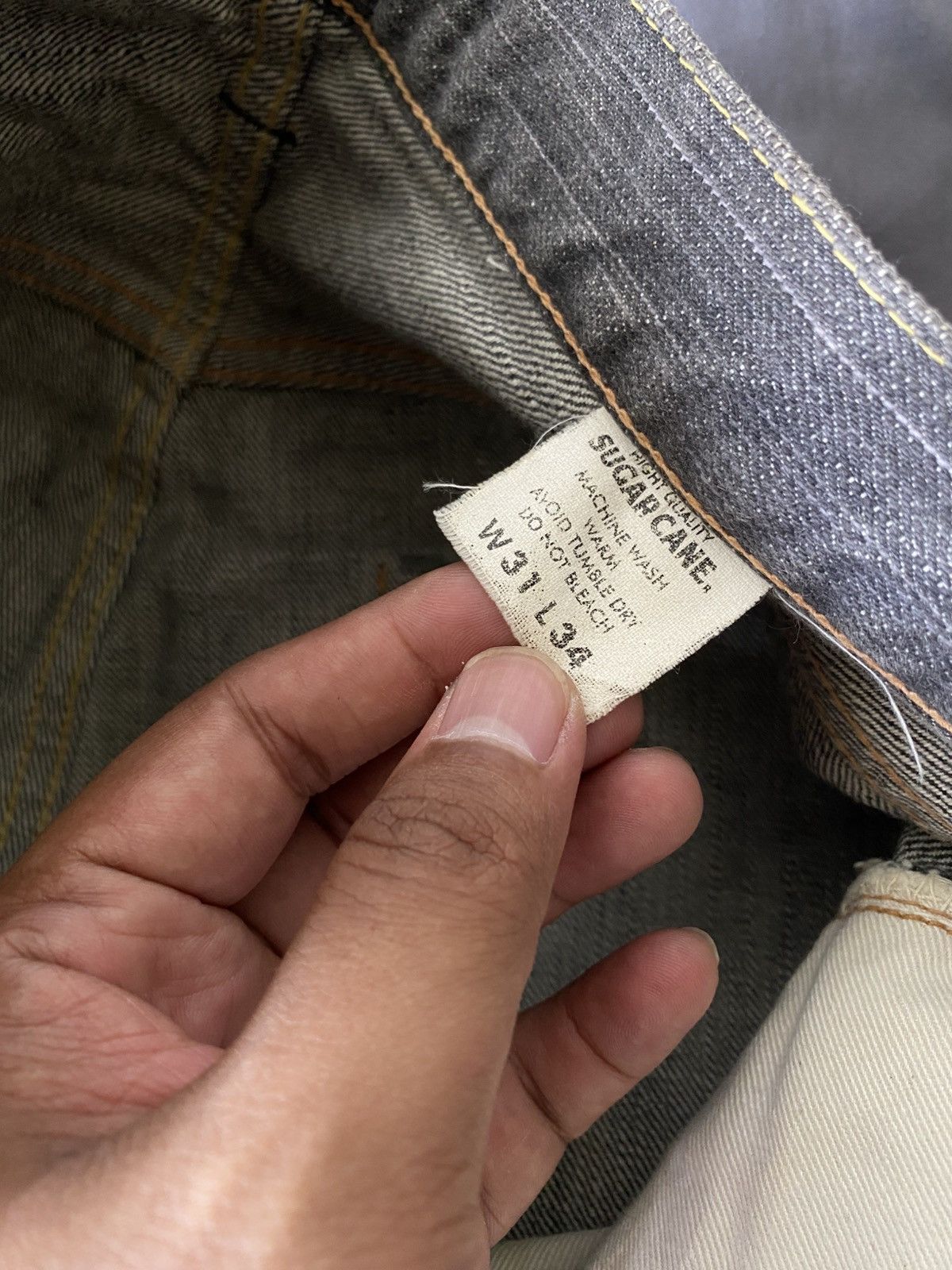 Sugar Cane Vintage Sugar Cane by Toyo Enterprise Selvedge Denim Size US 31 - 6 Thumbnail