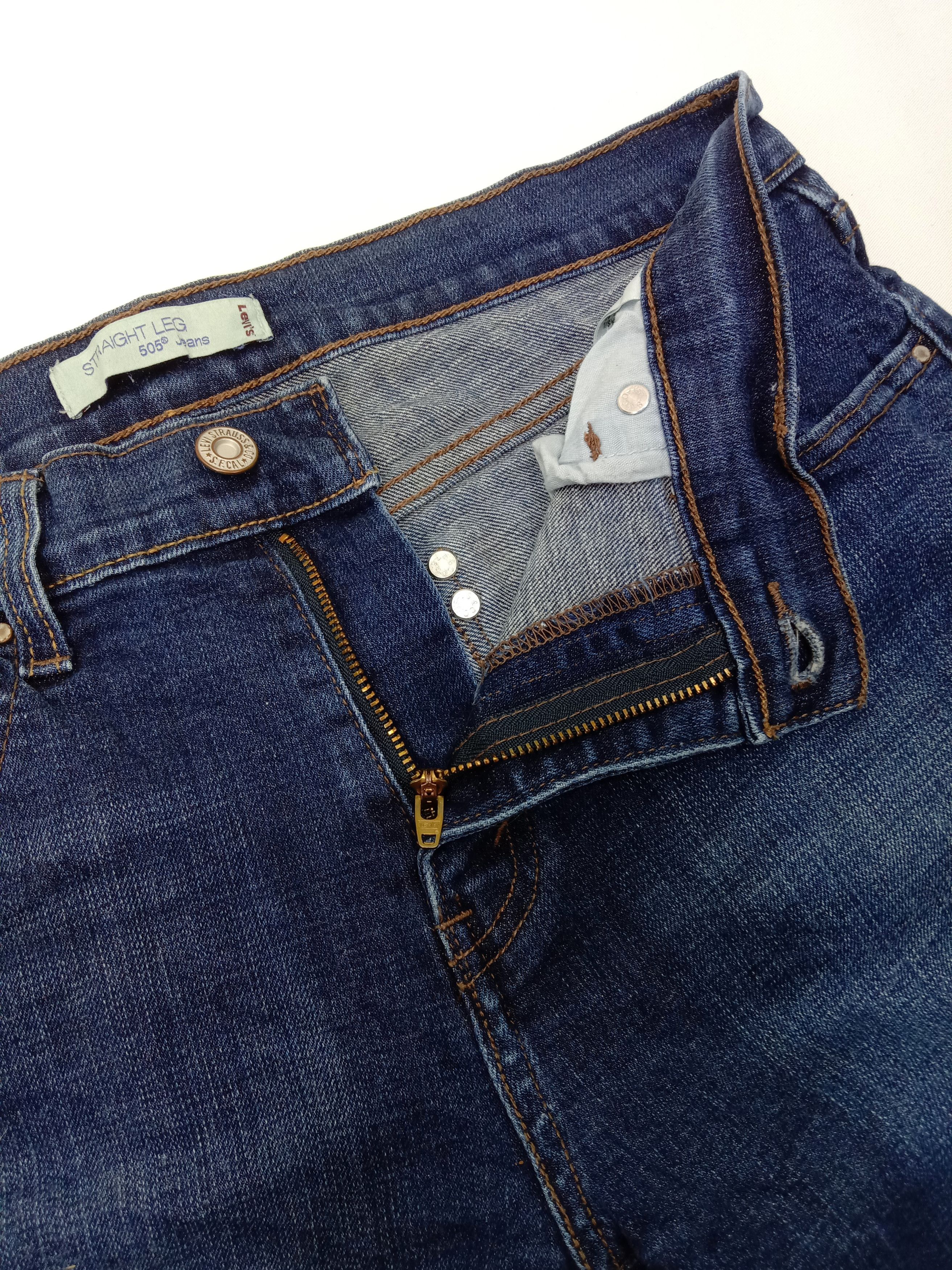 Levi's Vintage Levi's 505 Straight Leg Jeans Size 32" / US 10 / IT 46 - 9 Thumbnail