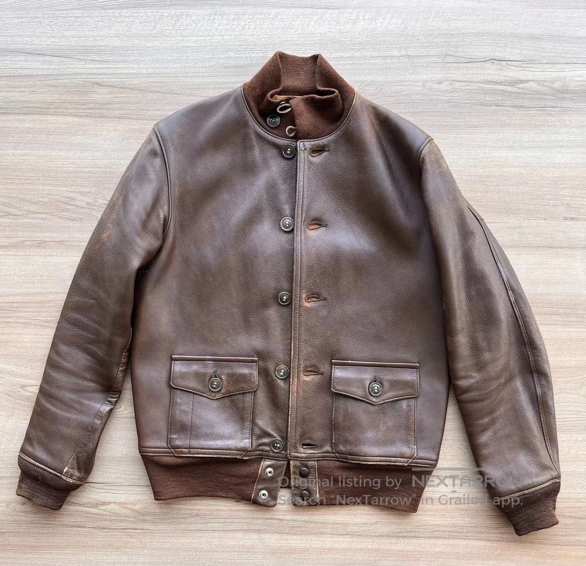 The Real McCoy's The Real McCoy‘s Goat Skin Type A. Size US M / EU 48-50 / 2 - 1 Thumbnail