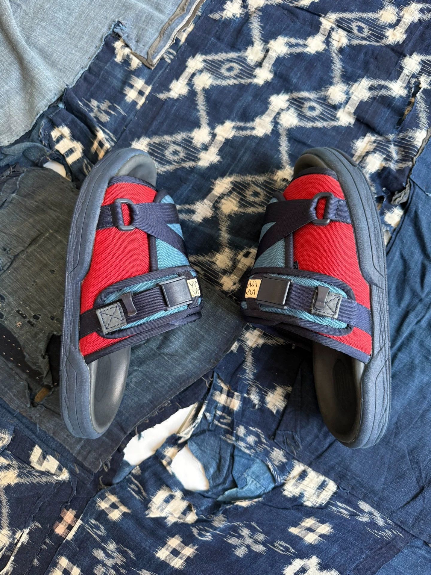 Other VISVIM Christo M Orange Slides Sandals No Box Final Sale Size US 10 / EU 43 - 3 Thumbnail
