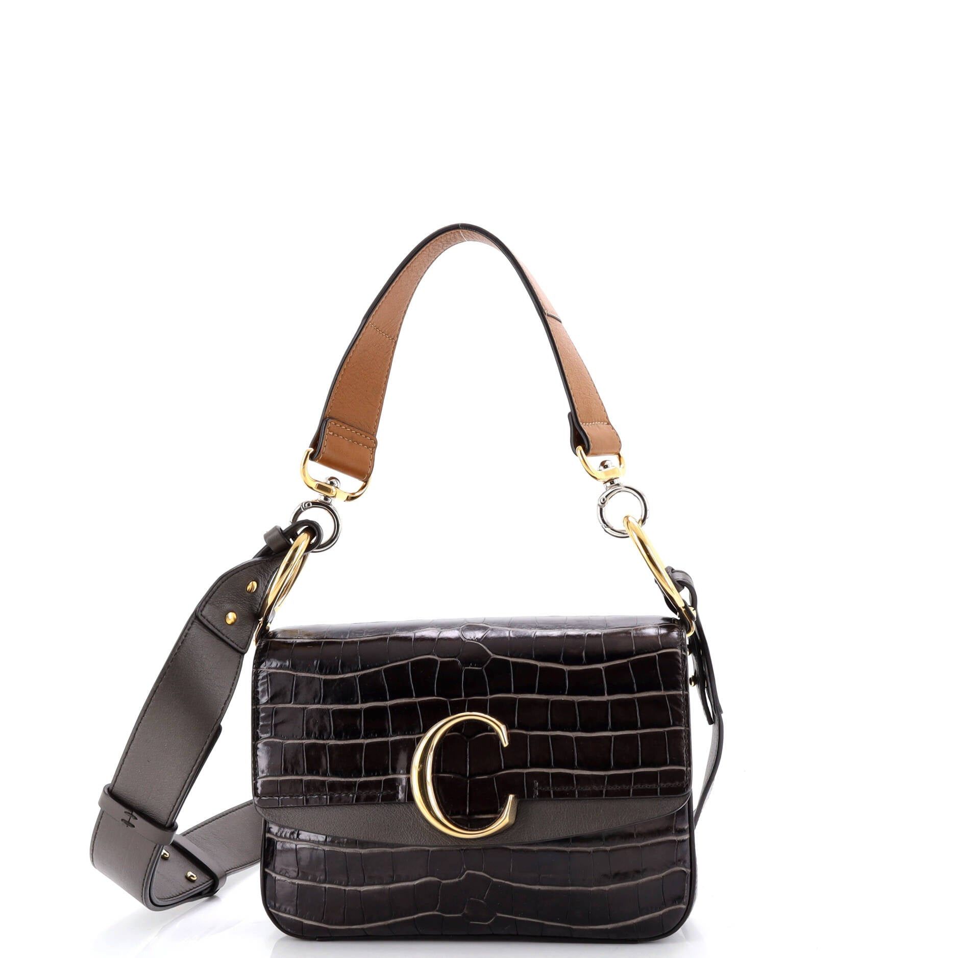 Chloe C Double Carry Bag Size ONE SIZE - 1 Thumbnail