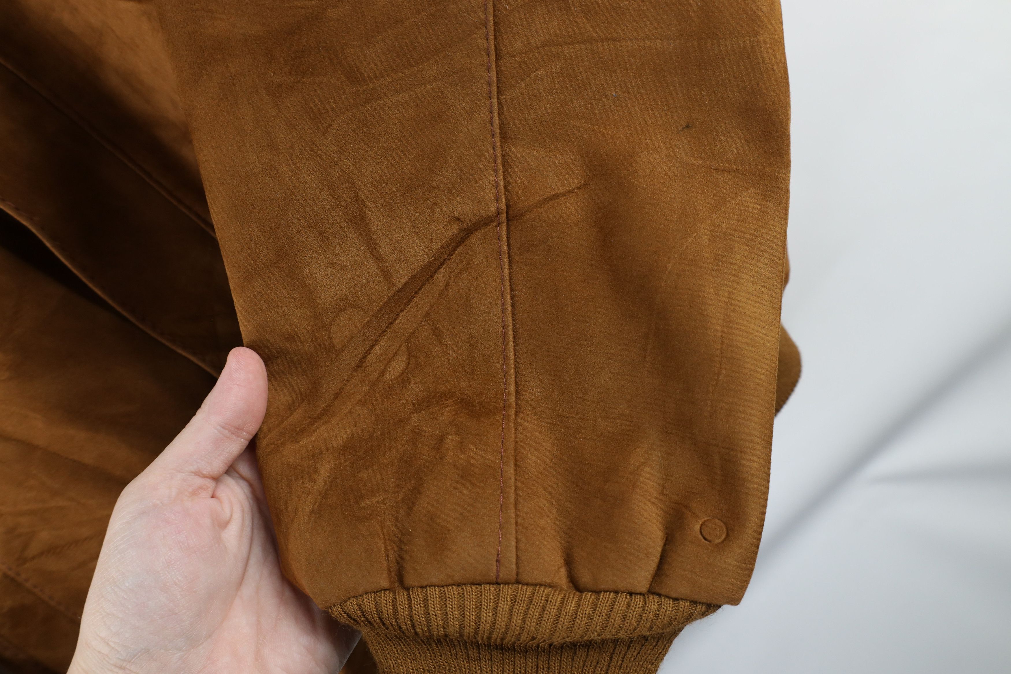 Vintage Vintage 90s Streetwear Full Zip Flight Bomber Jacket Size US L / EU 52-54 / 3 - 4 Thumbnail