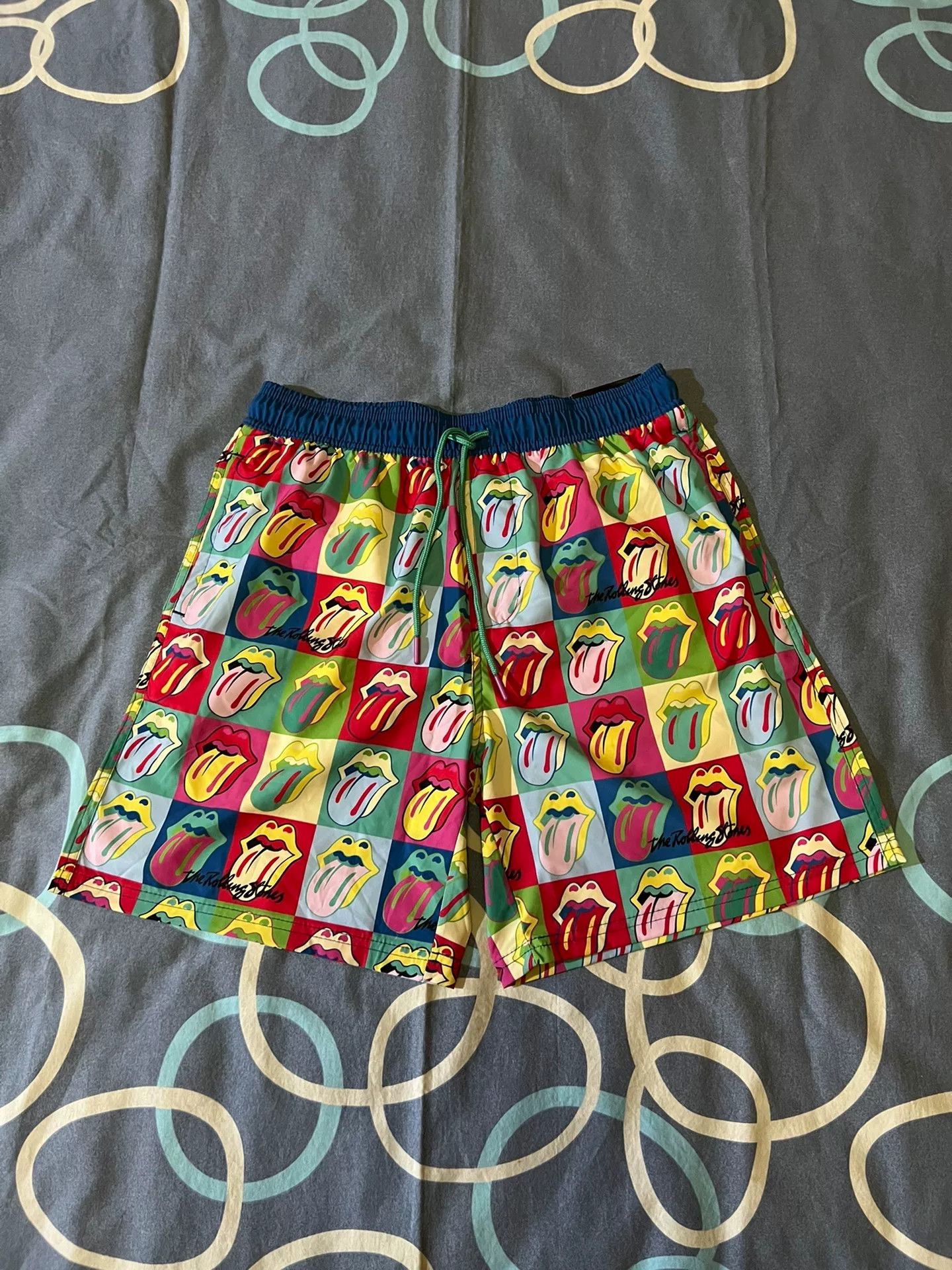 The Rolling Stones The Rolling Stones Logo Beach Shorts Size US 28 / EU 44 - 1 Thumbnail